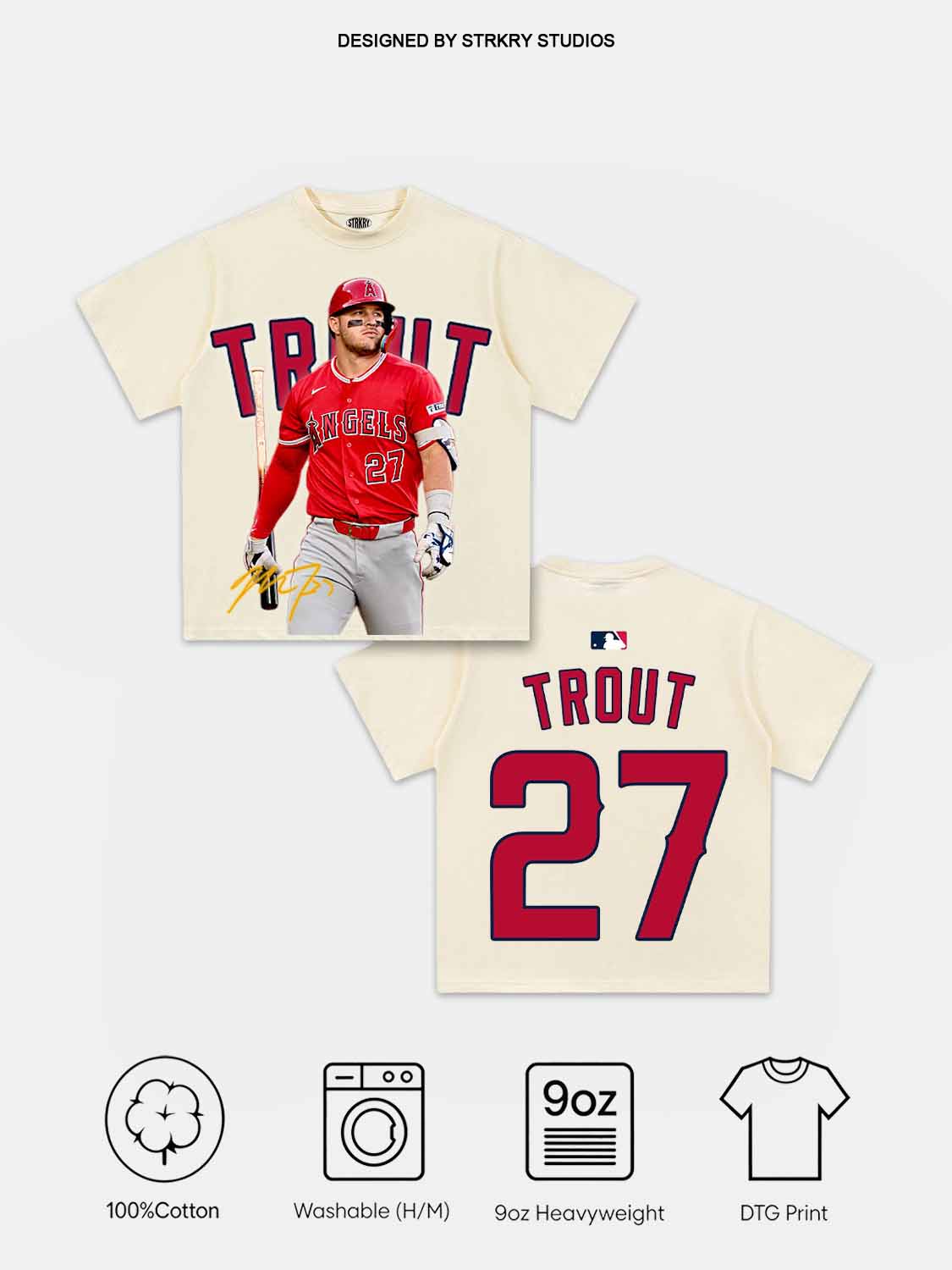 Mike Trout Tee & Hoodie 2.0