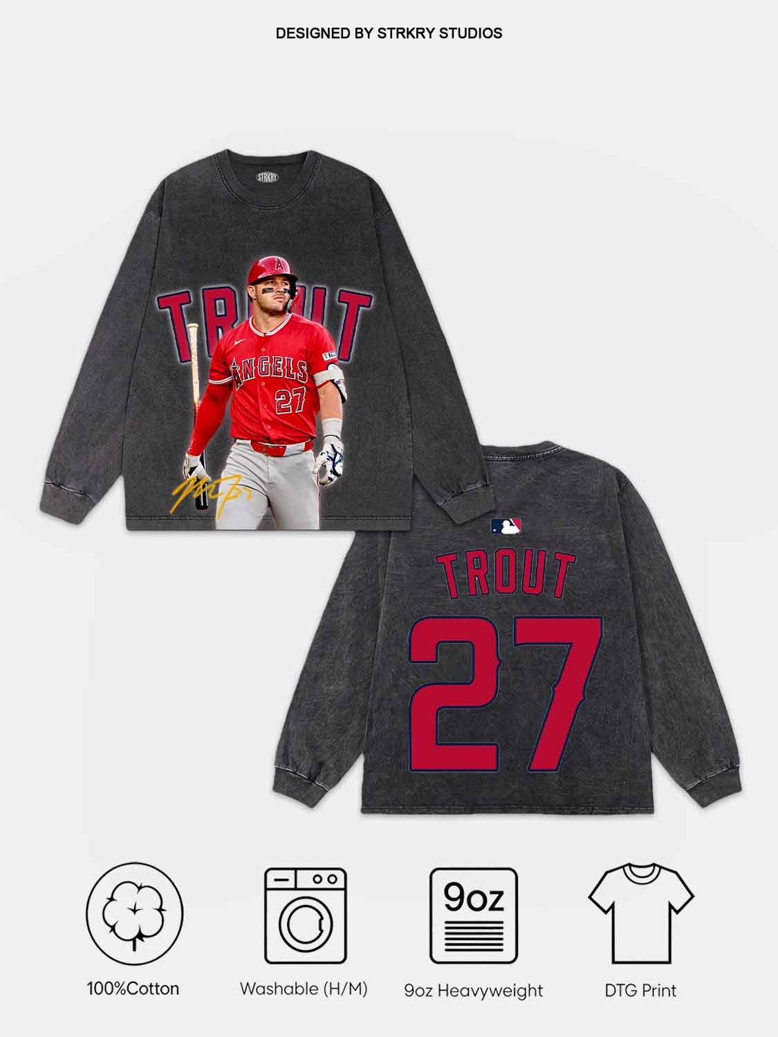 Mike Trout Tee & Hoodie 2.0