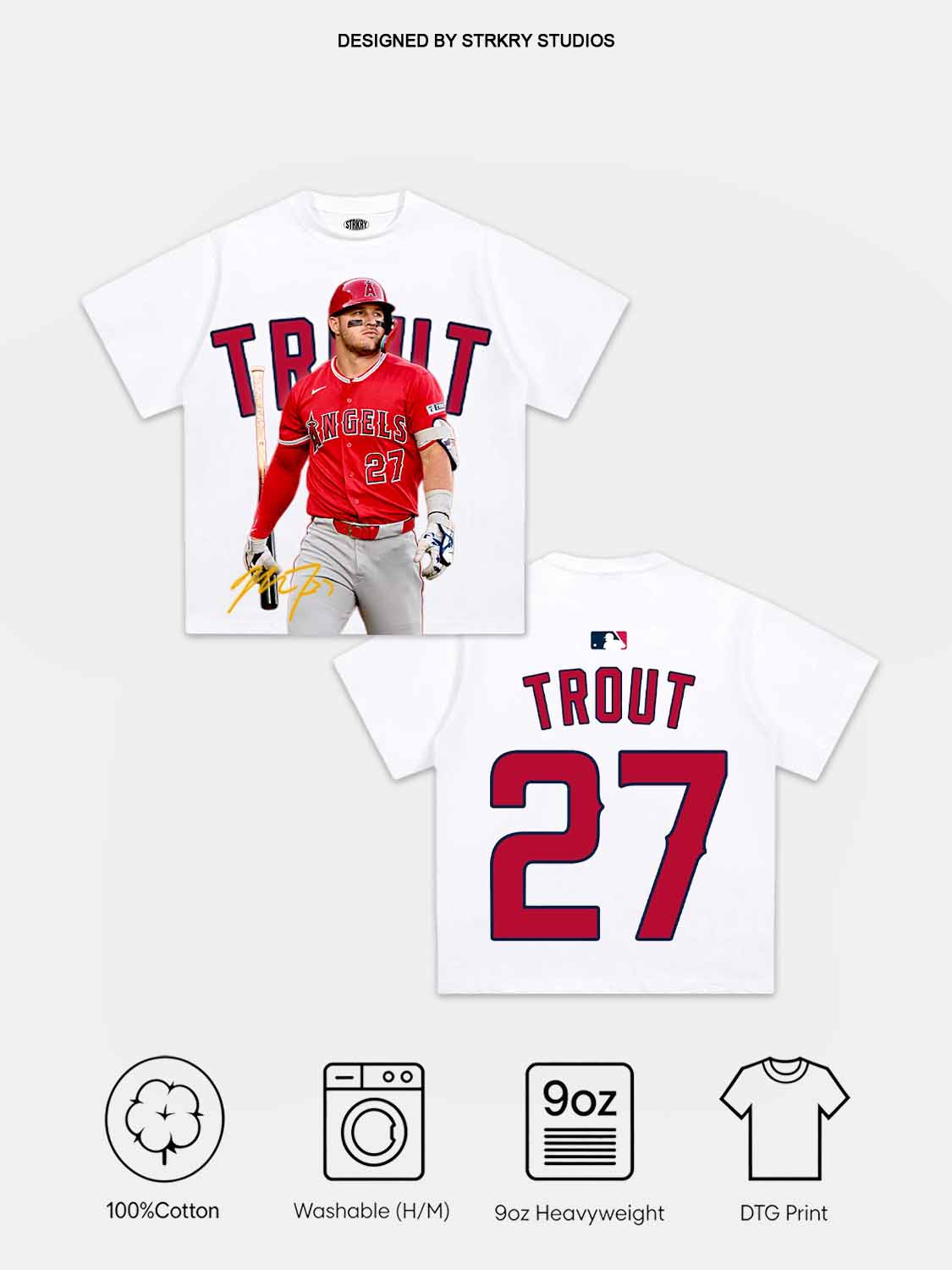 Mike Trout Tee & Hoodie 2.0