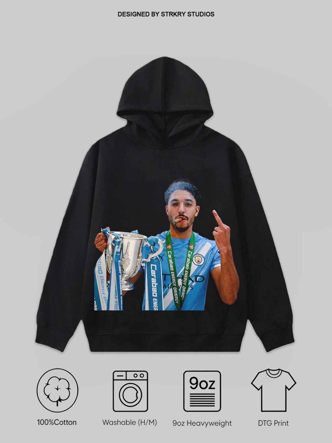 Omar Marmoush 2026 Champions 2.0 Tee&Hoodie