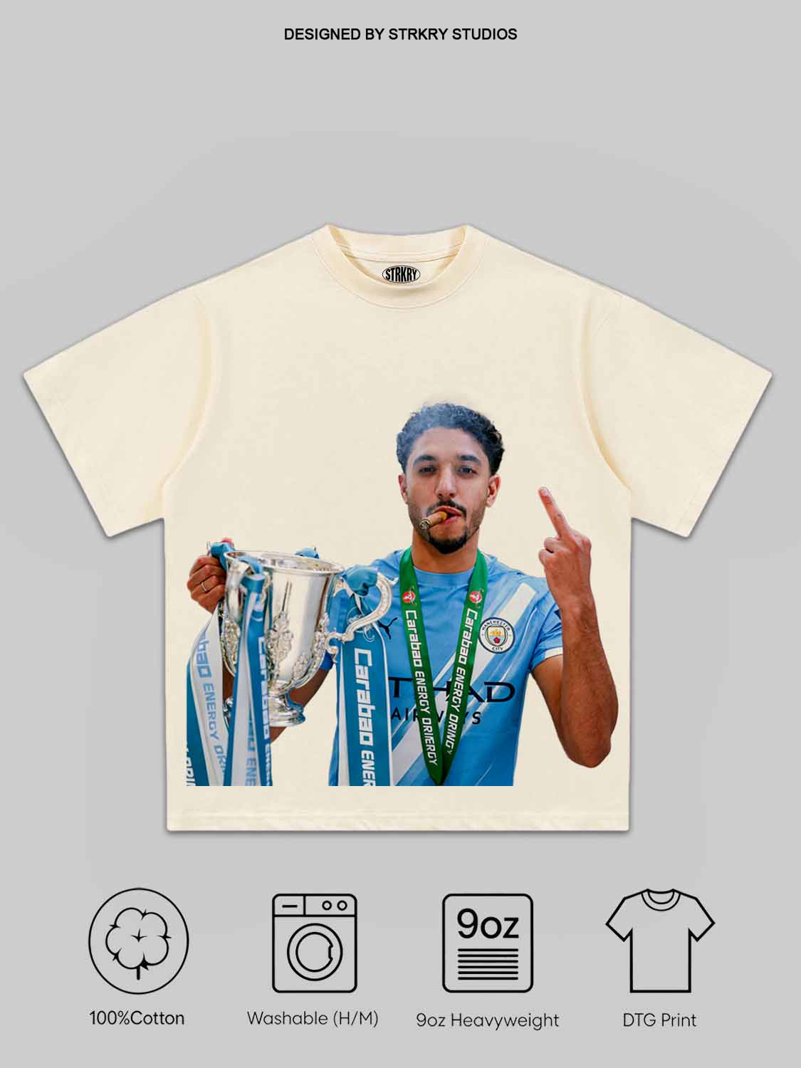 Omar Marmoush 2026 Champions 2.0 Tee&Hoodie