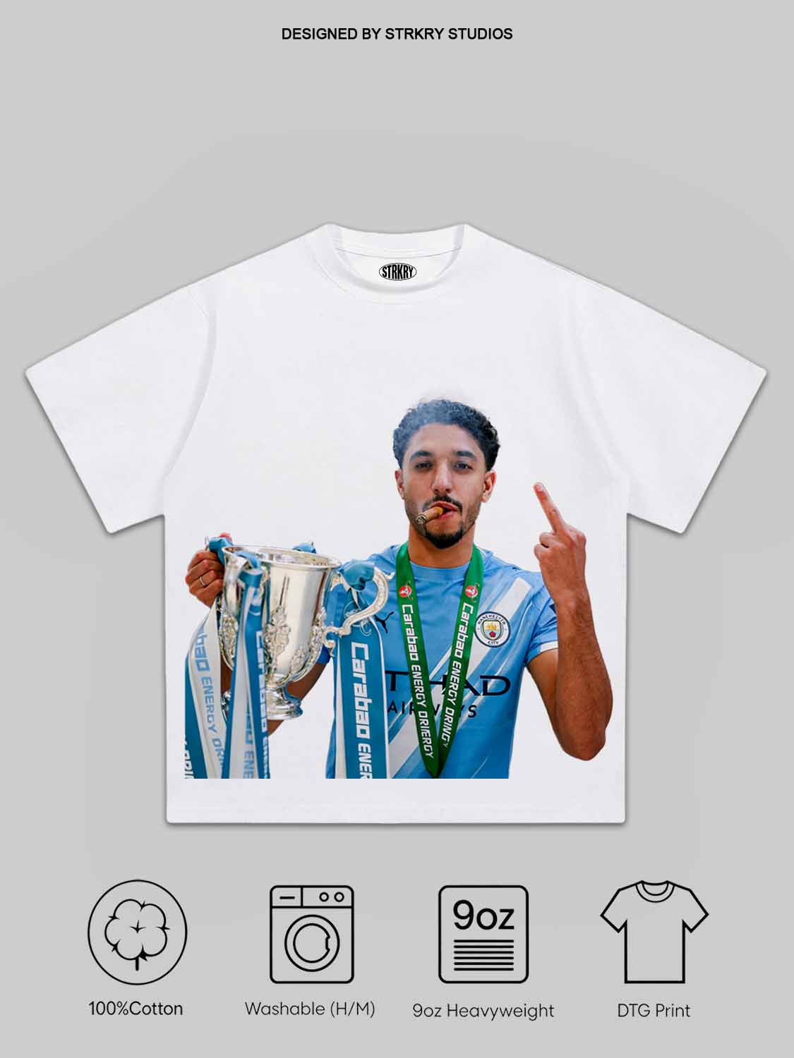 Omar Marmoush 2026 Champions 2.0 Tee&Hoodie