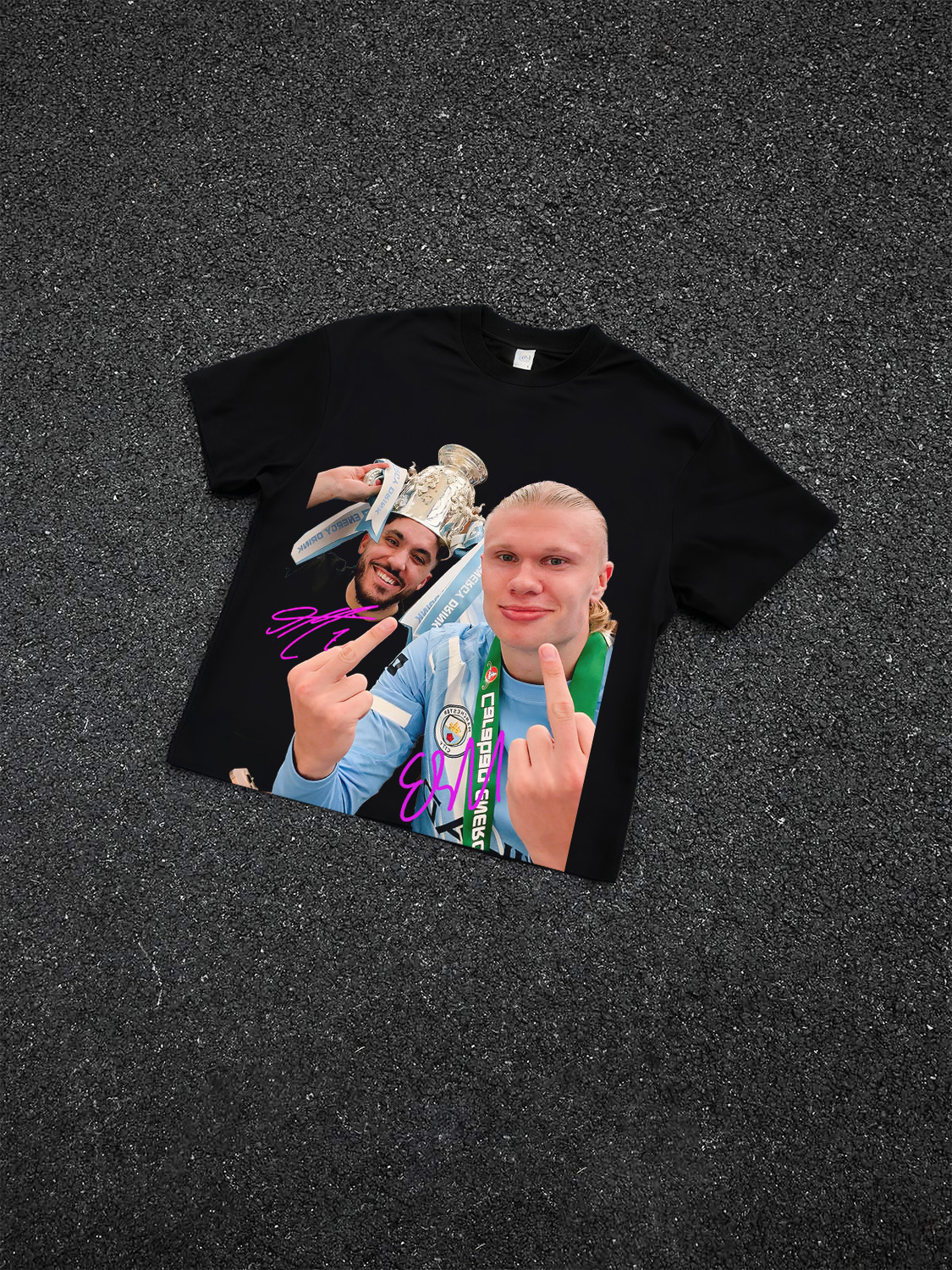 Omar Marmoush & Erling Haaland Tee&Hoodie