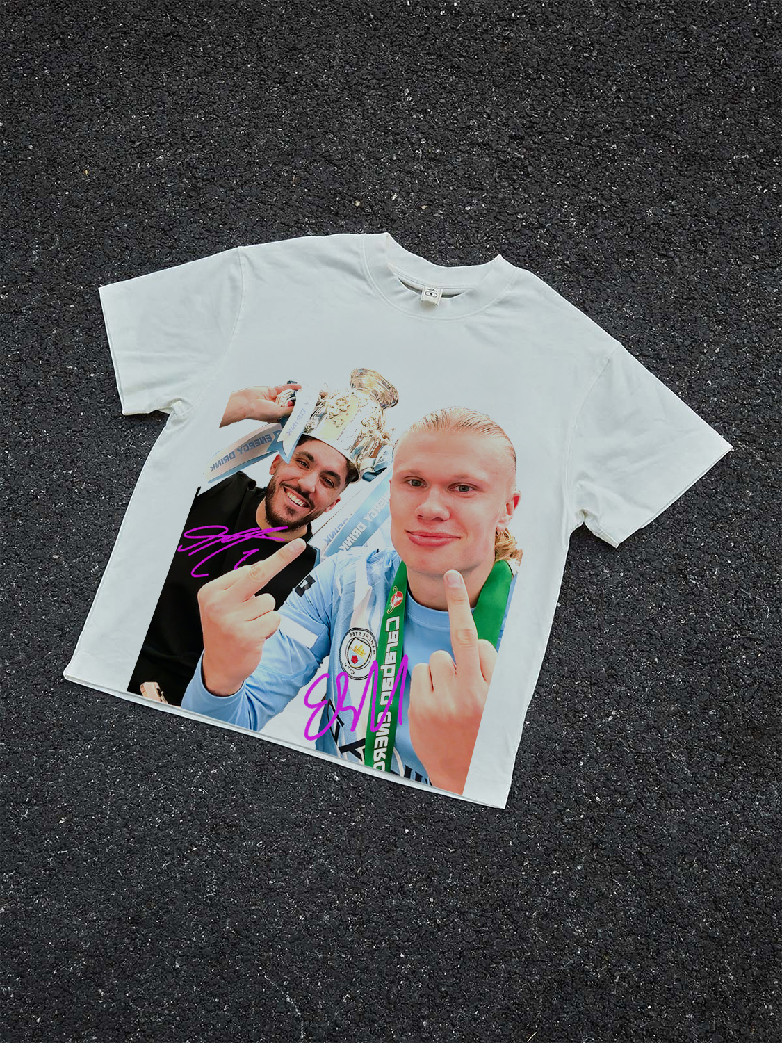 Omar Marmoush & Erling Haaland Tee&Hoodie
