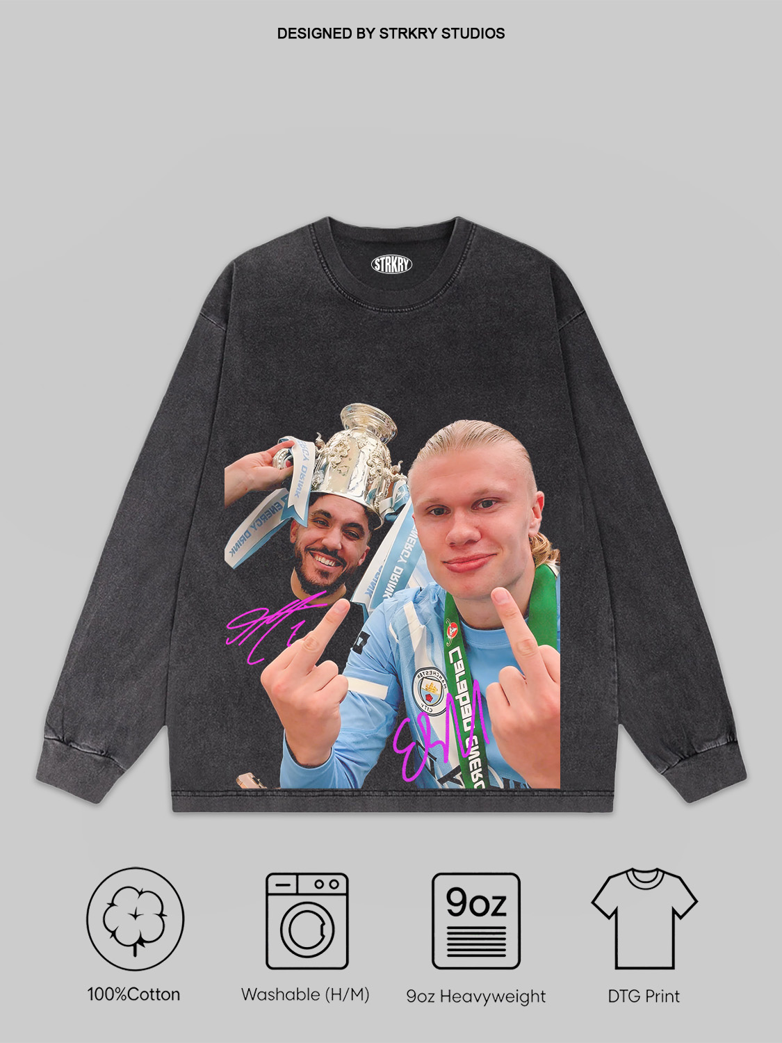 Omar Marmoush & Erling Haaland Tee&Hoodie