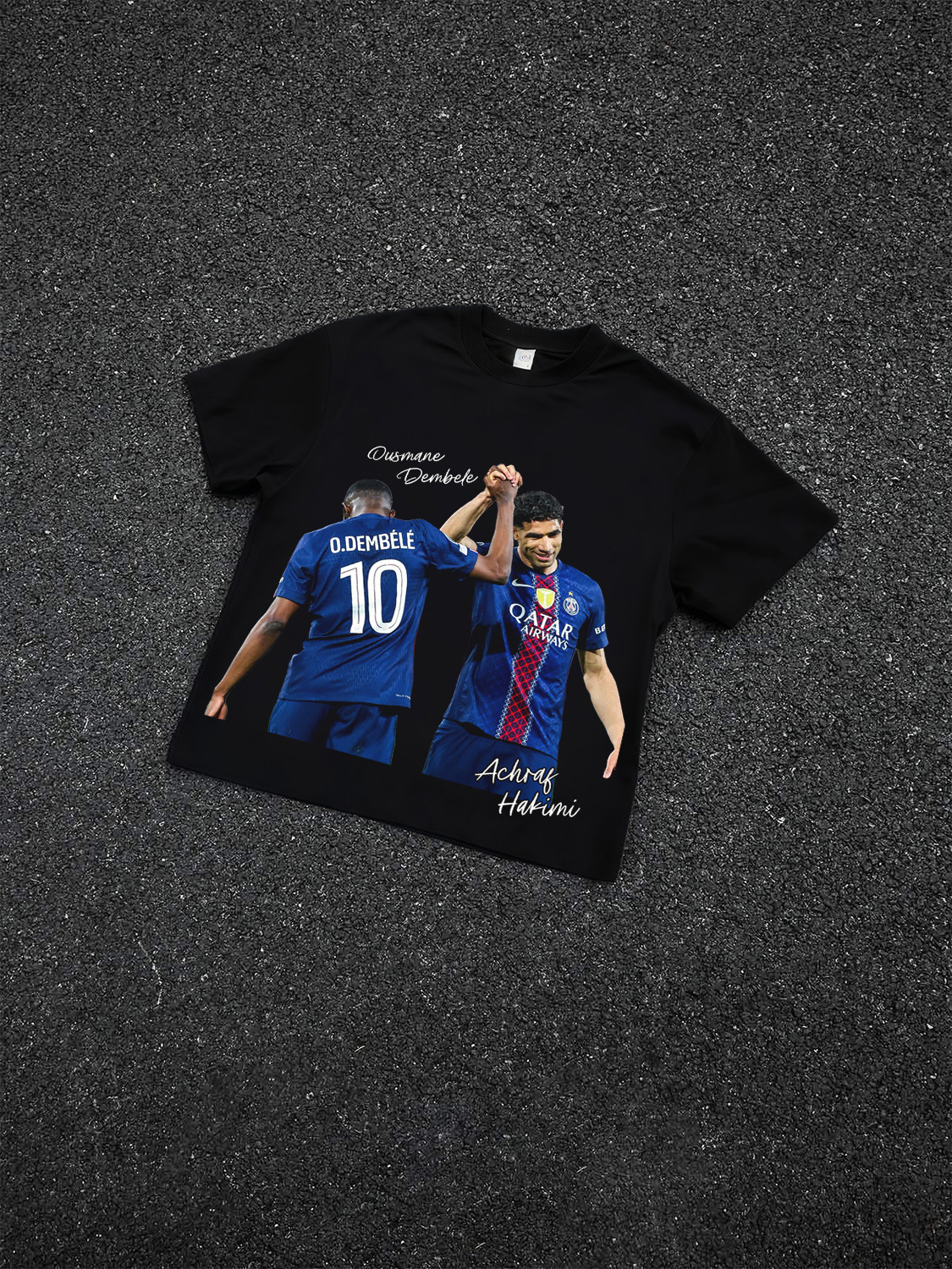 Ousmane Dembele And Achraf Hakimi V2