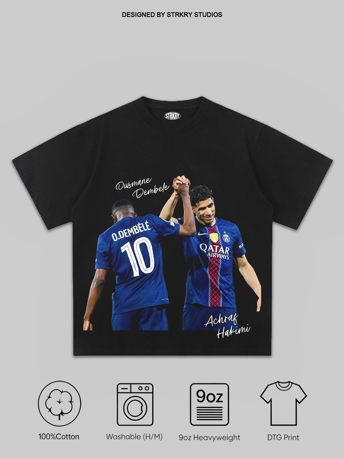 Ousmane Dembele And Achraf Hakimi V2