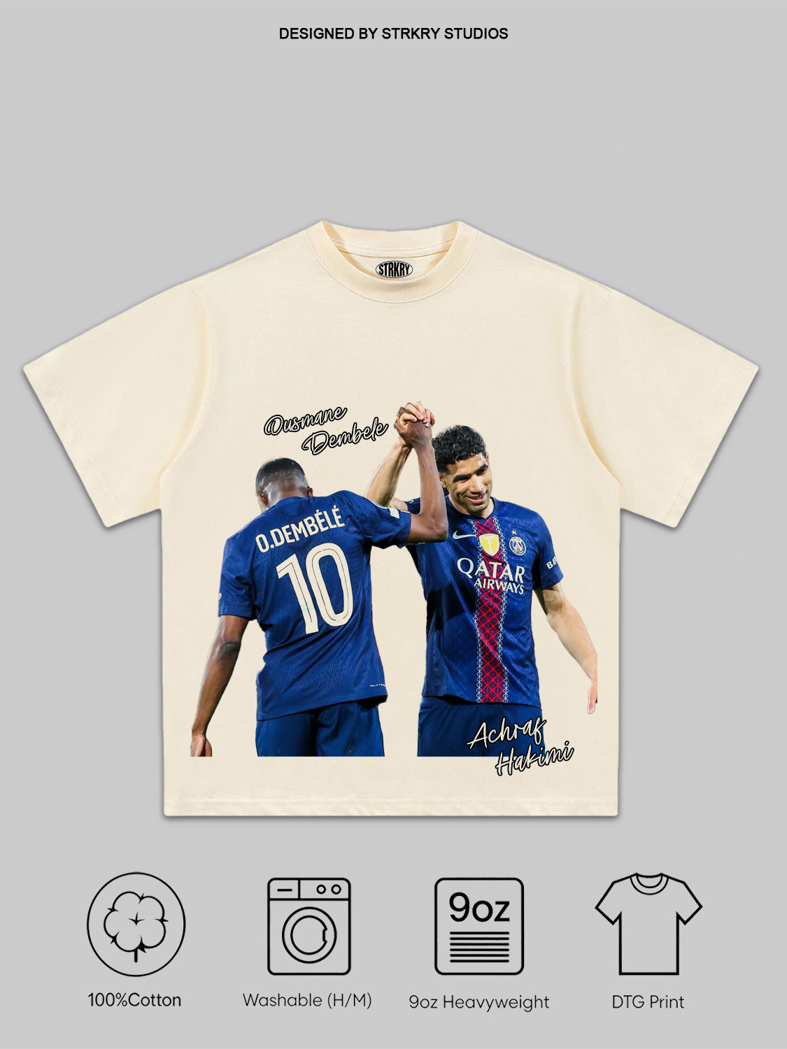 Ousmane Dembele And Achraf Hakimi V2