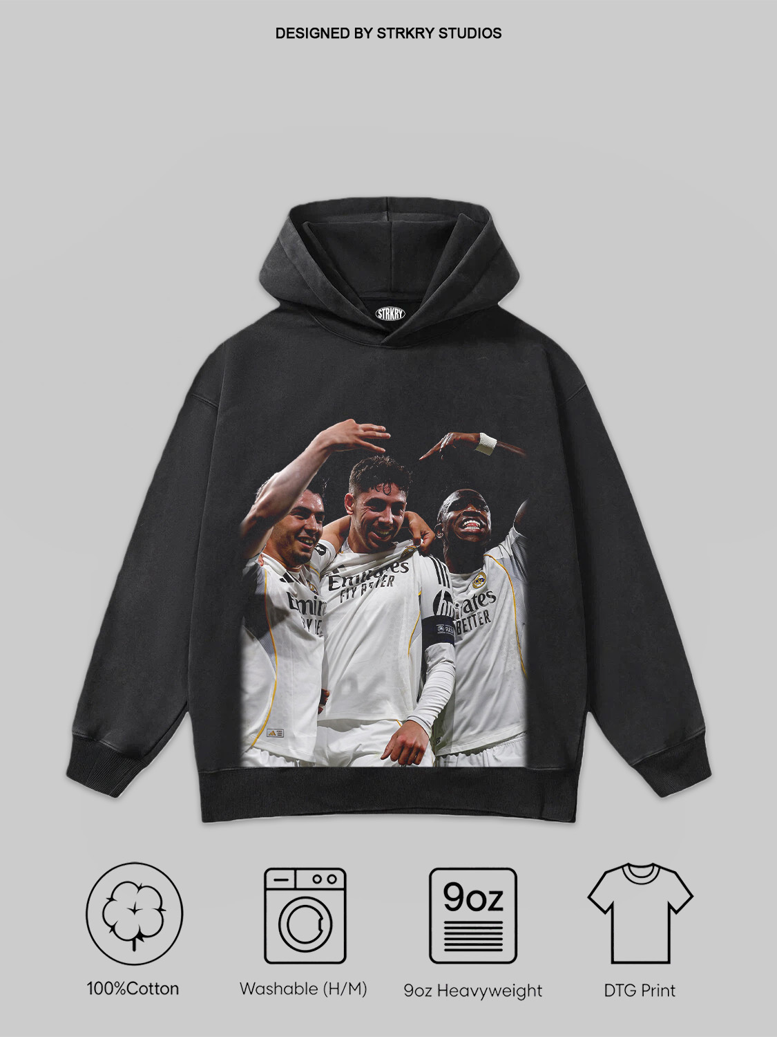 Real Madrid Tee&Hoodie 1.4