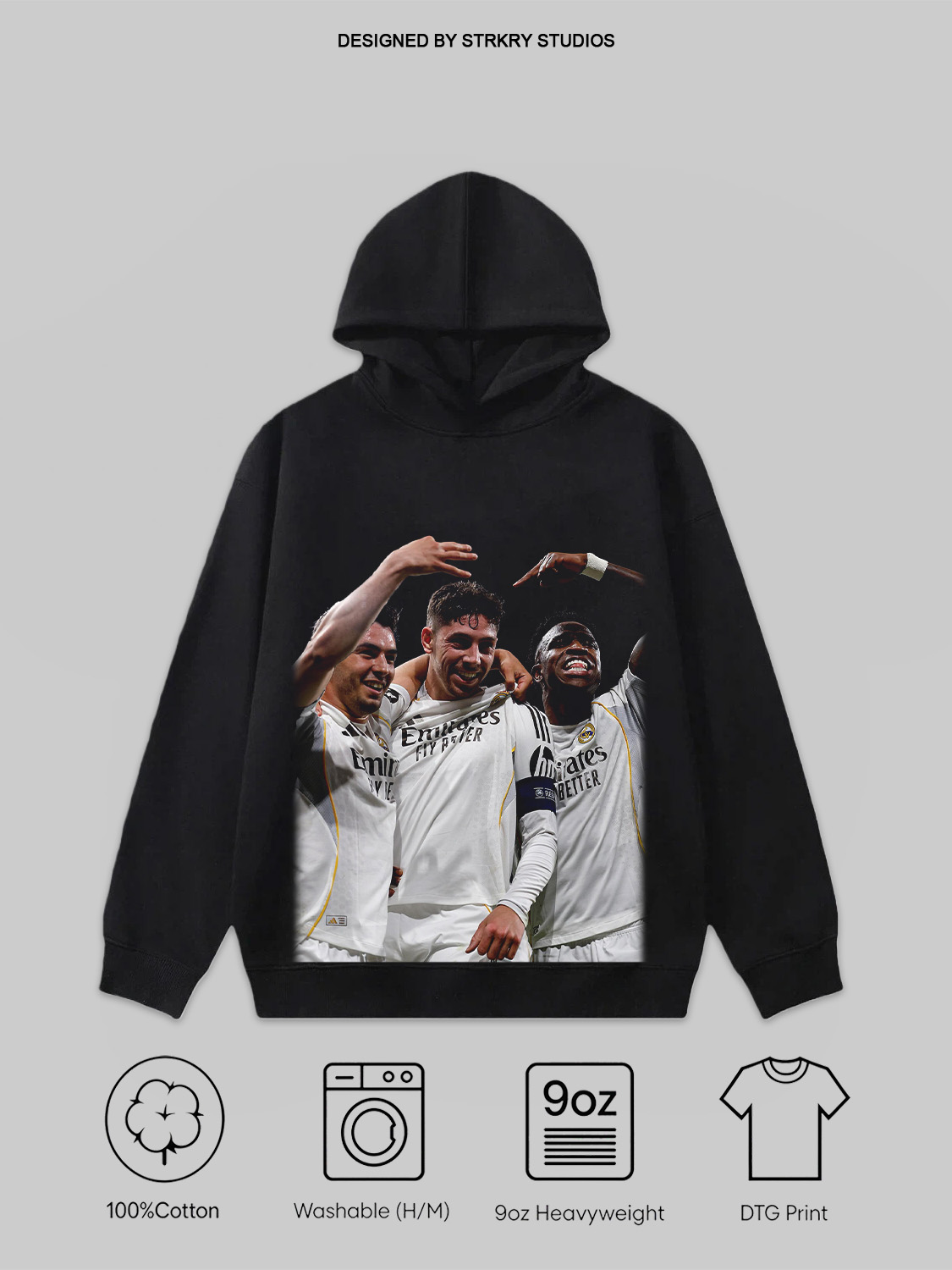 Real Madrid Tee&Hoodie 1.4