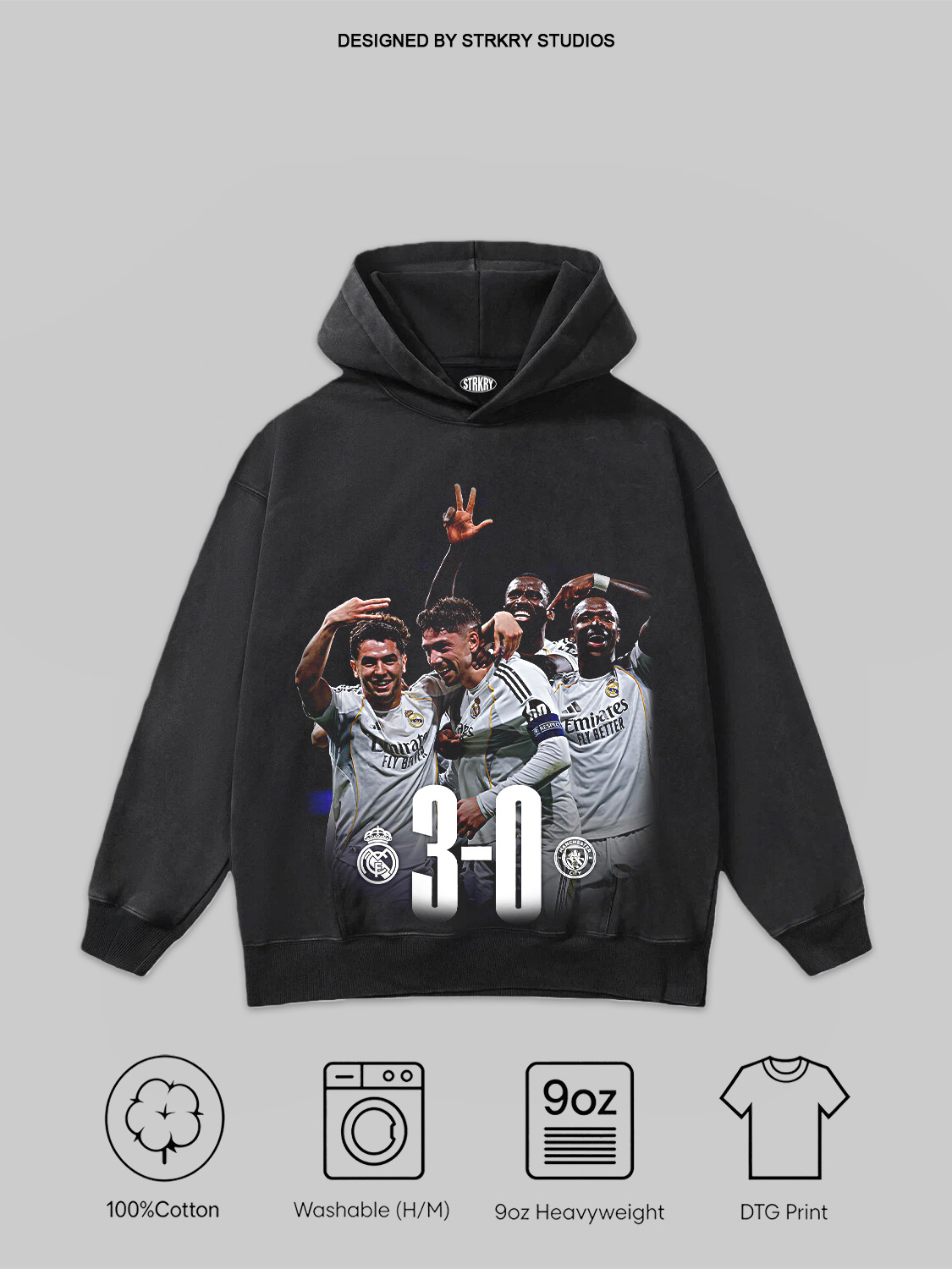 Real Madrid Tee&Hoodie 1.3