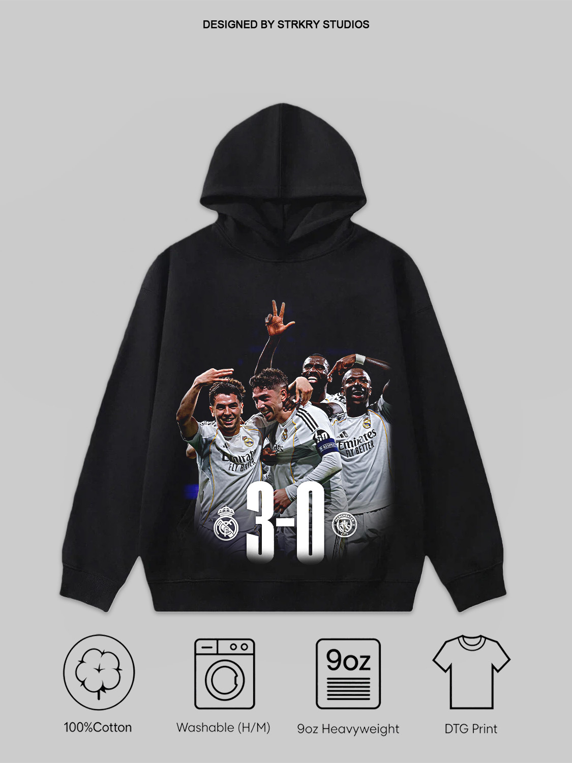 Real Madrid Tee&Hoodie 1.3