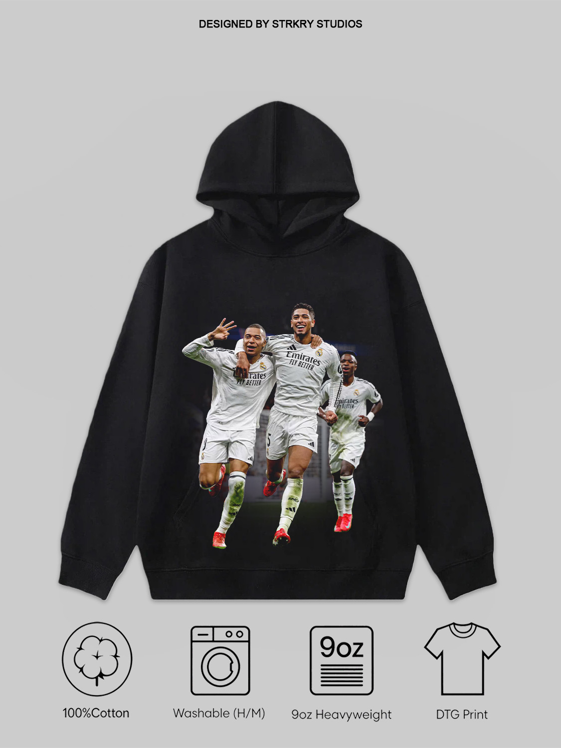 Real Madrid Tee&Hoodie 1.7