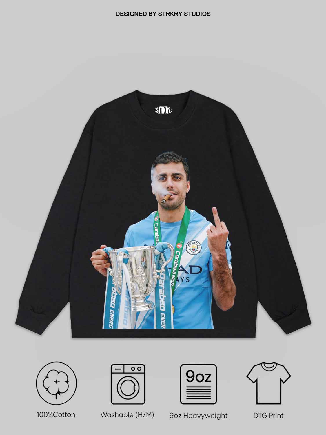 Rodri 2026 Champions 3.0  Tee&Hoodie