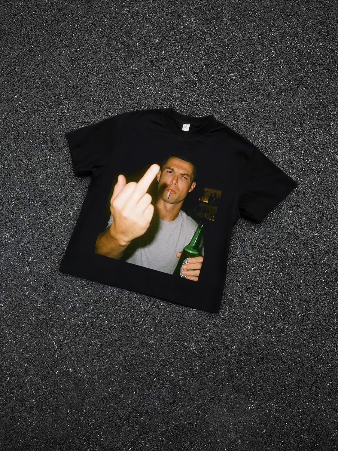 Ronaldo after get off work 1.0