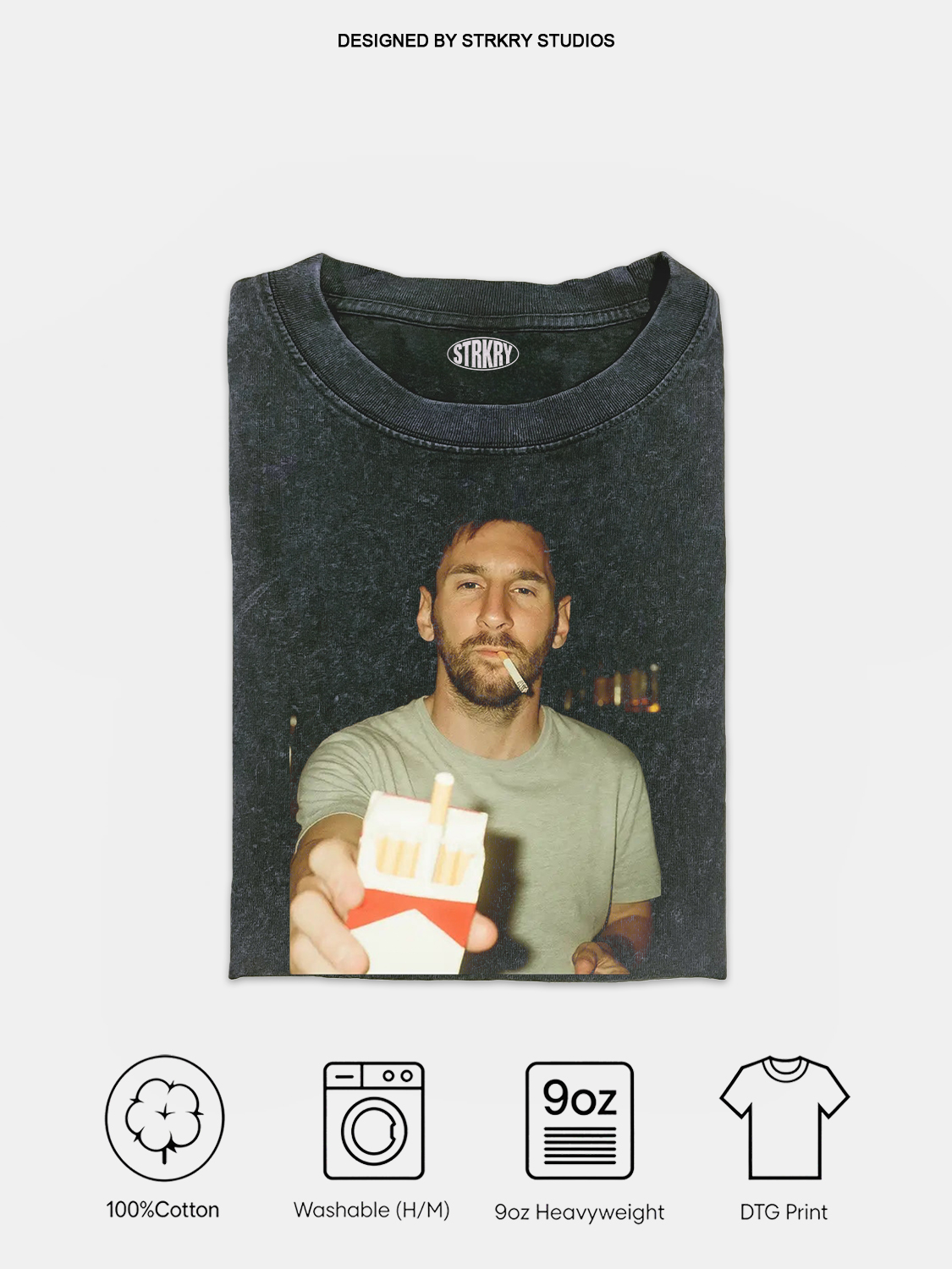 Messi: Here's a Marlboro for you.