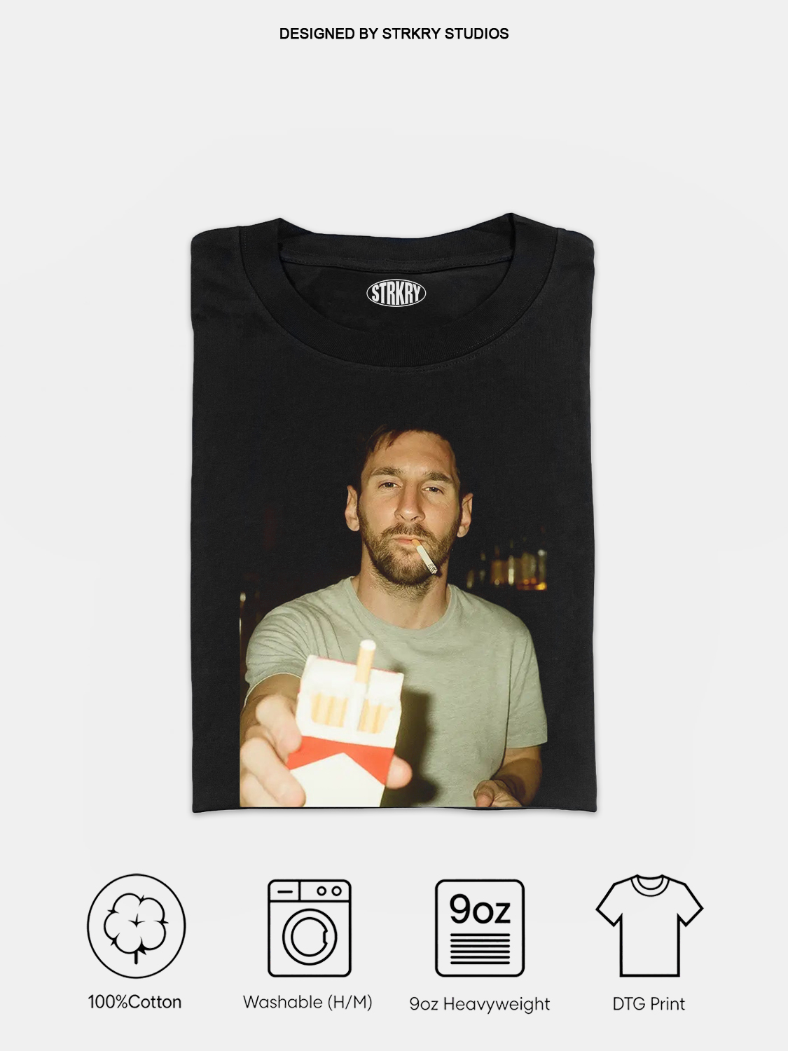 Messi: Here's a Marlboro for you.