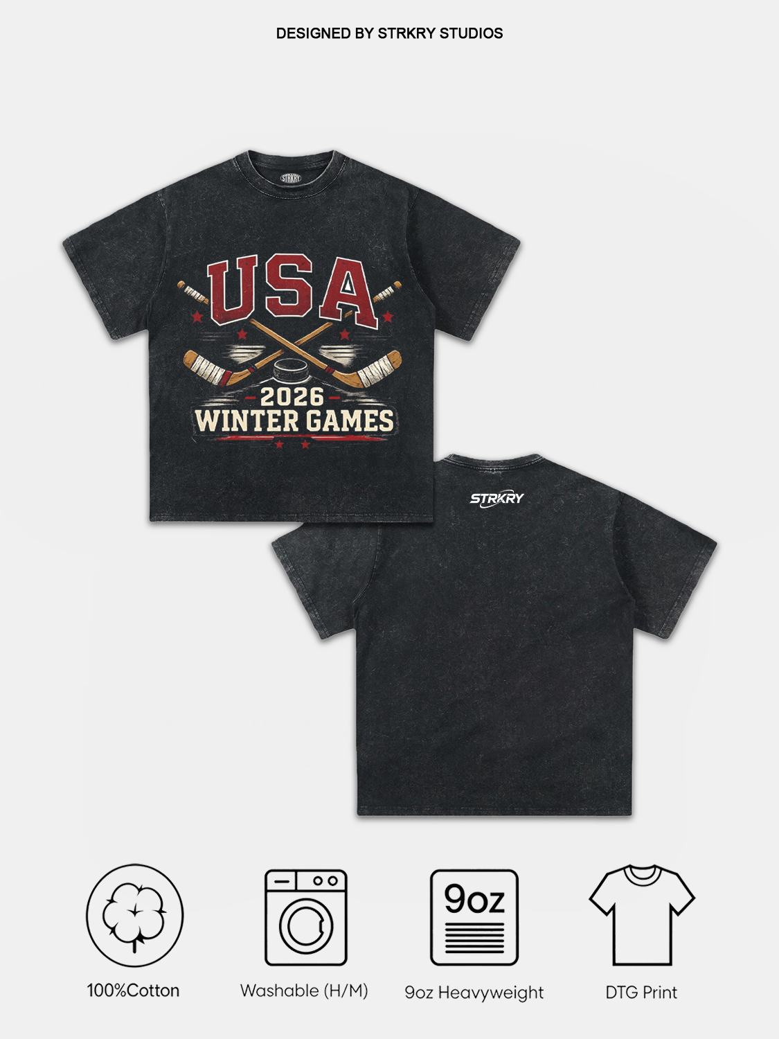 USA Hockey Crewneck 2026