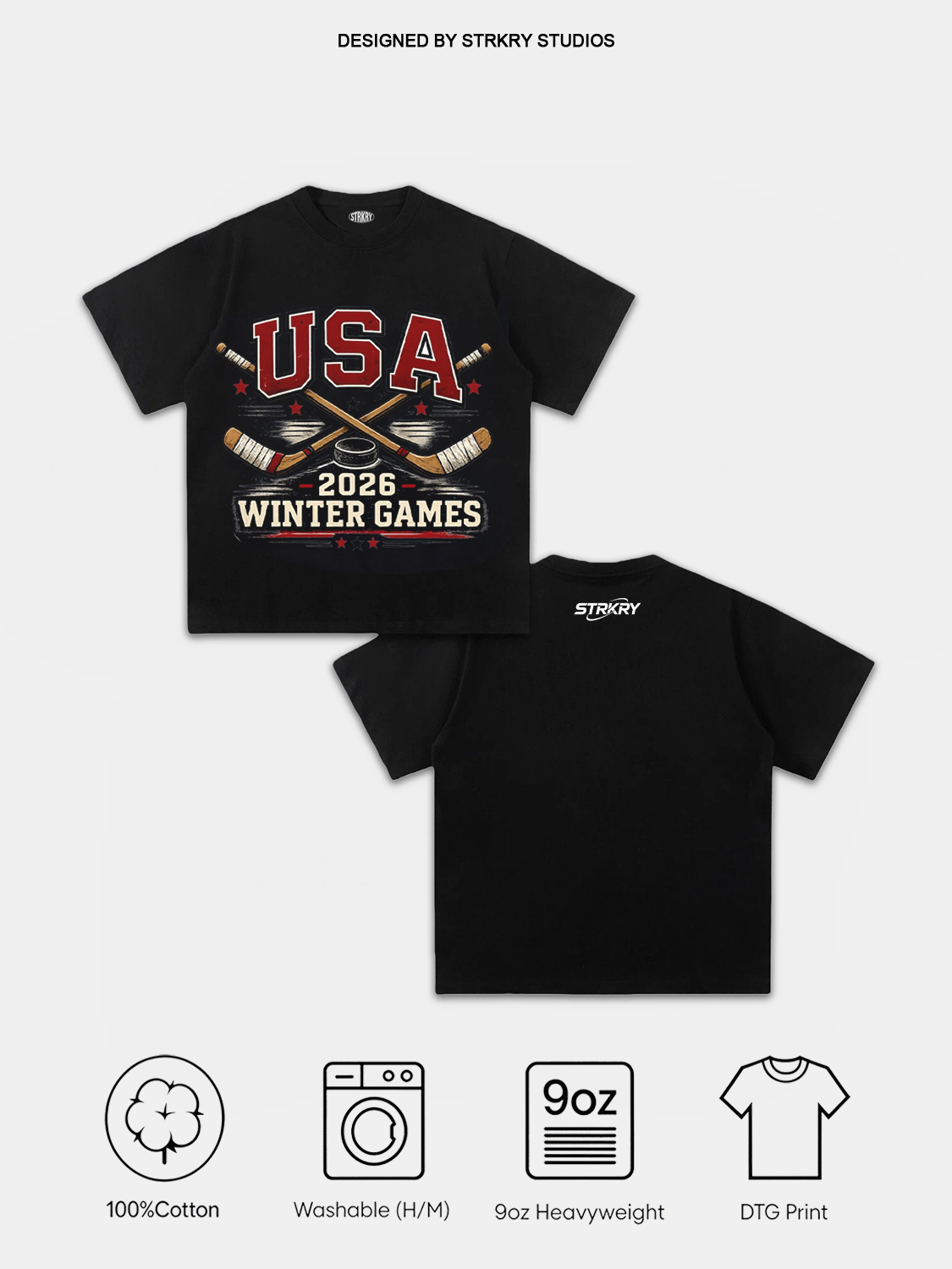 USA Hockey Crewneck 2026