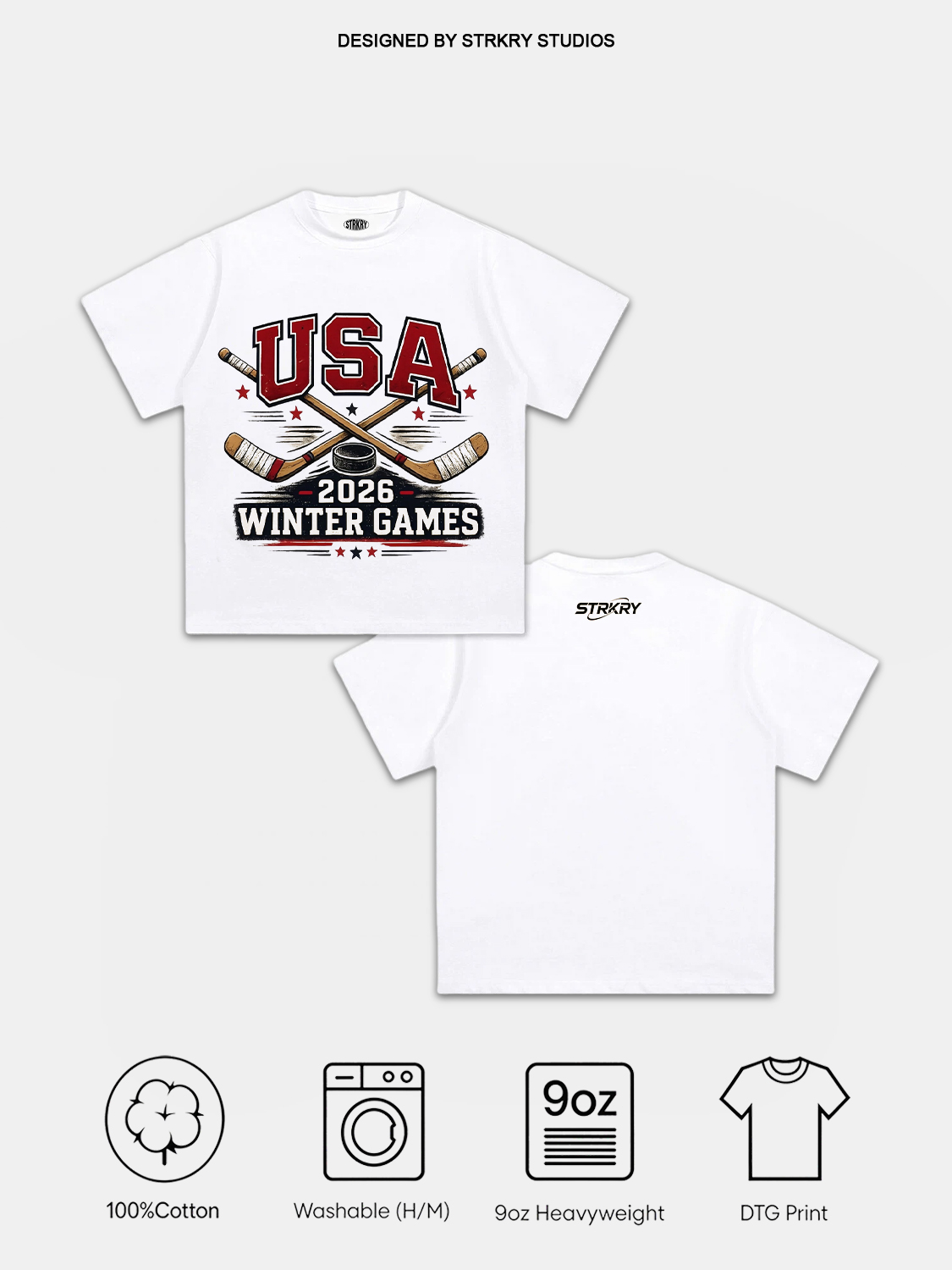 USA Hockey Crewneck 2026