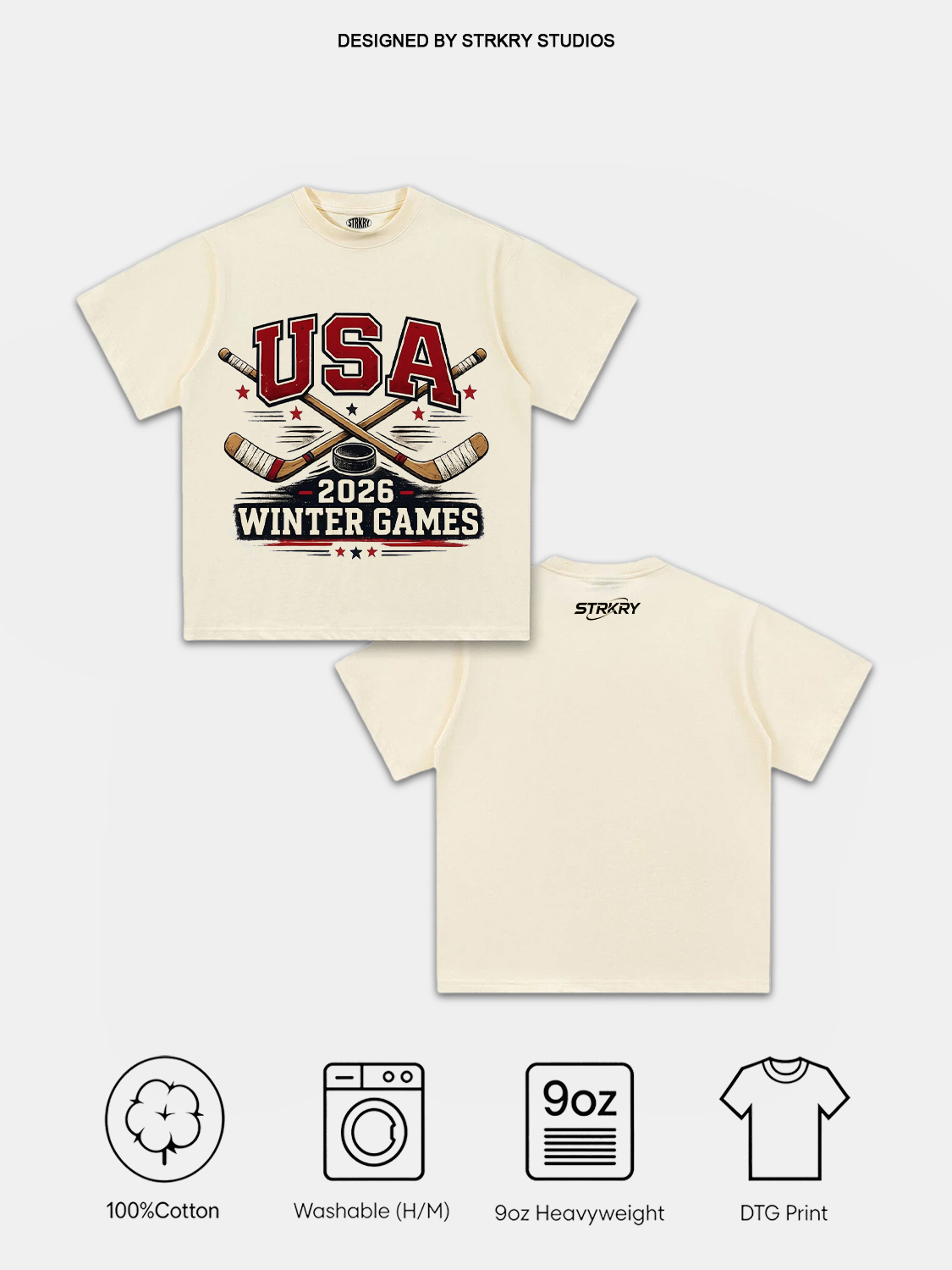 USA Hockey Crewneck 2026