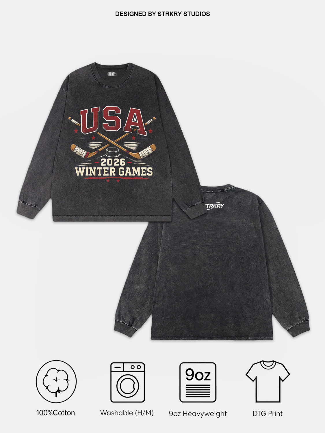 USA Hockey Crewneck 2026