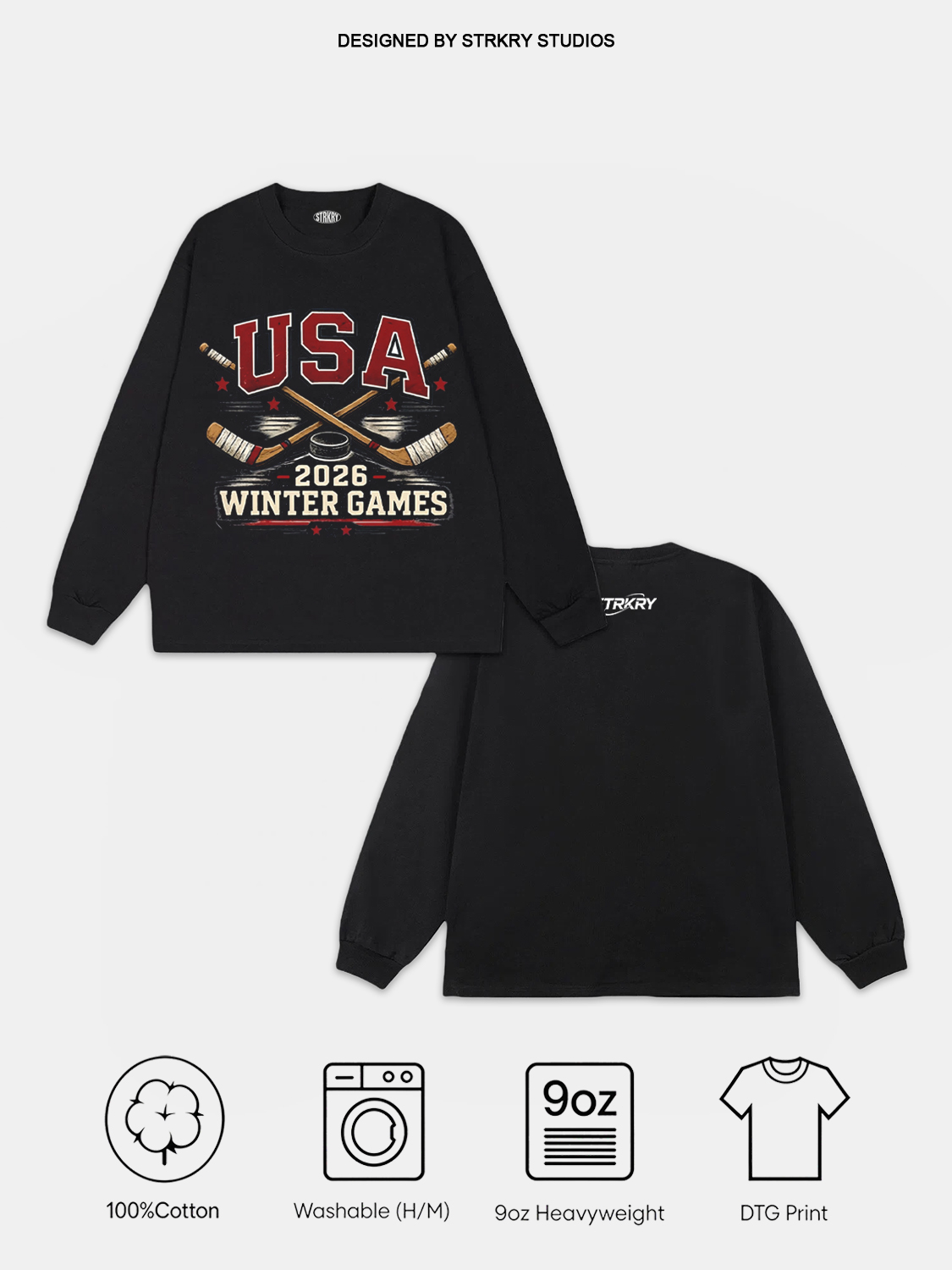 USA Hockey Crewneck 2026