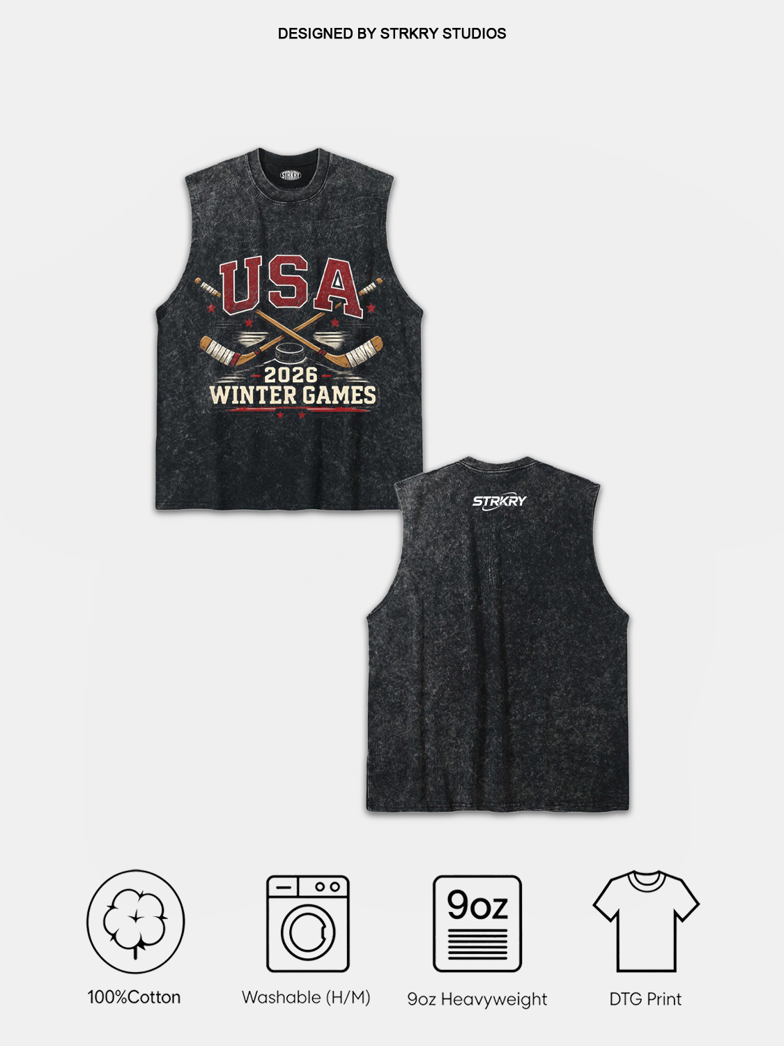 USA Hockey Crewneck 2026