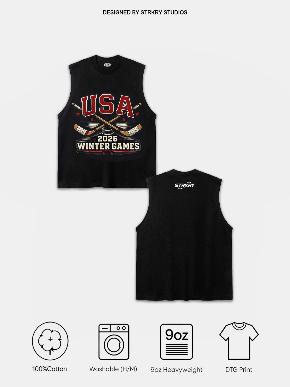 USA Hockey Crewneck 2026