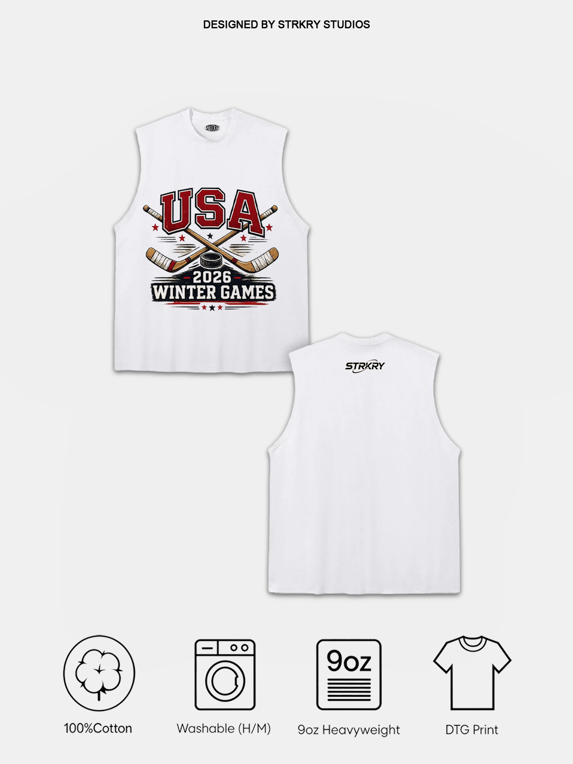 USA Hockey Crewneck 2026