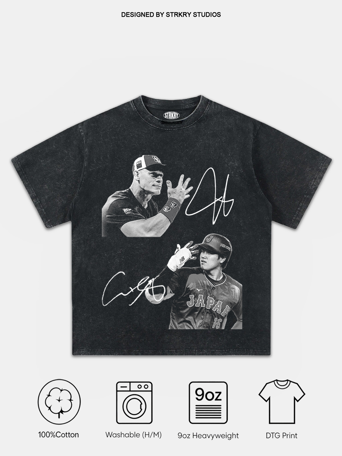 John Cena × Shohei Ohtani Tee