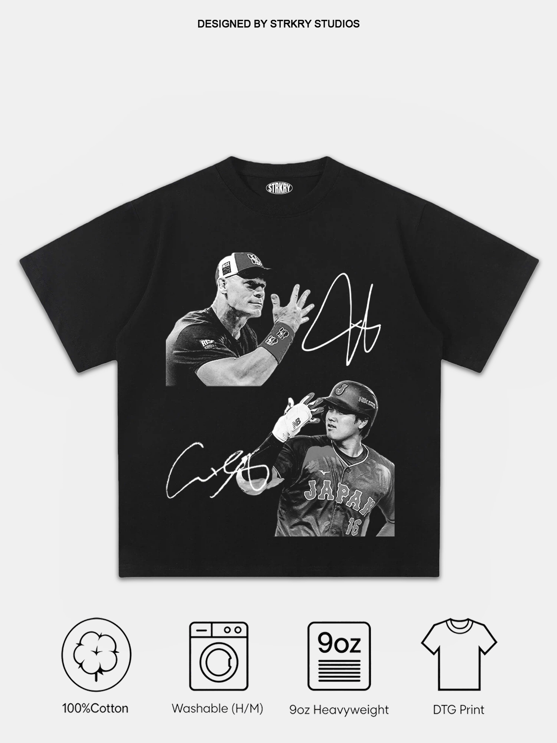 John Cena × Shohei Ohtani Tee