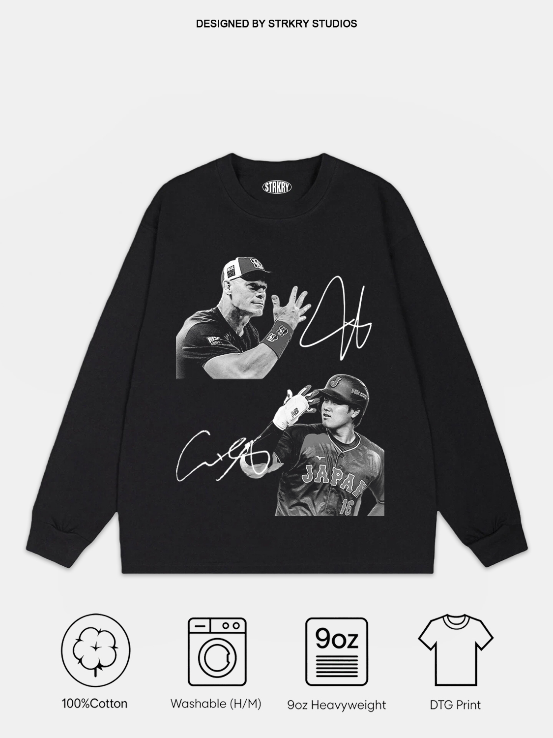 John Cena × Shohei Ohtani Tee