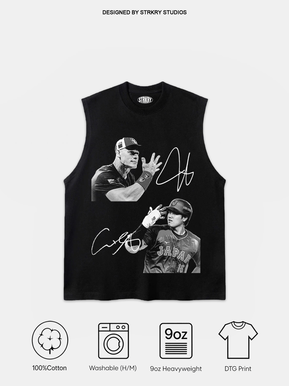 John Cena × Shohei Ohtani Tee