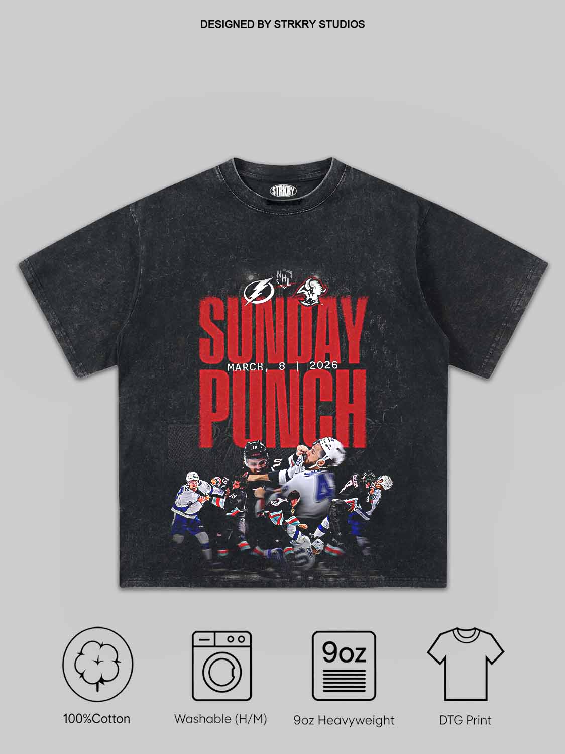 SUNDAY PUNCH Tee&Hoodie