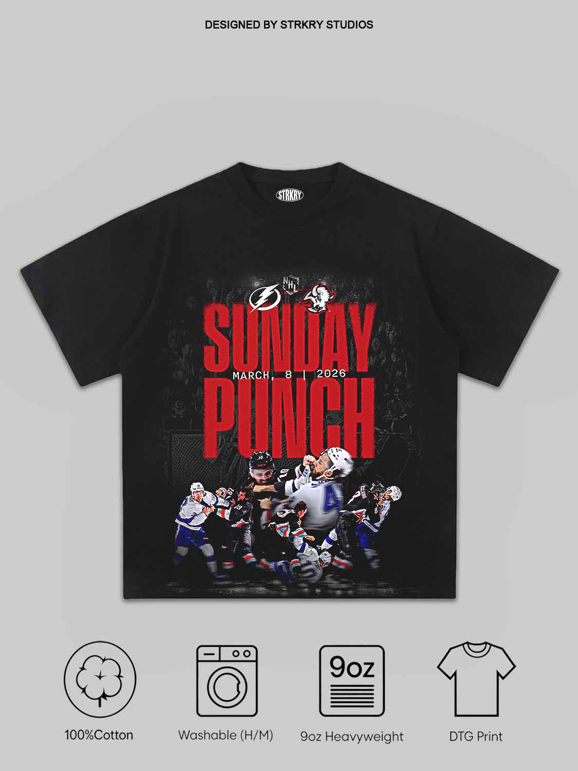 SUNDAY PUNCH Tee&Hoodie