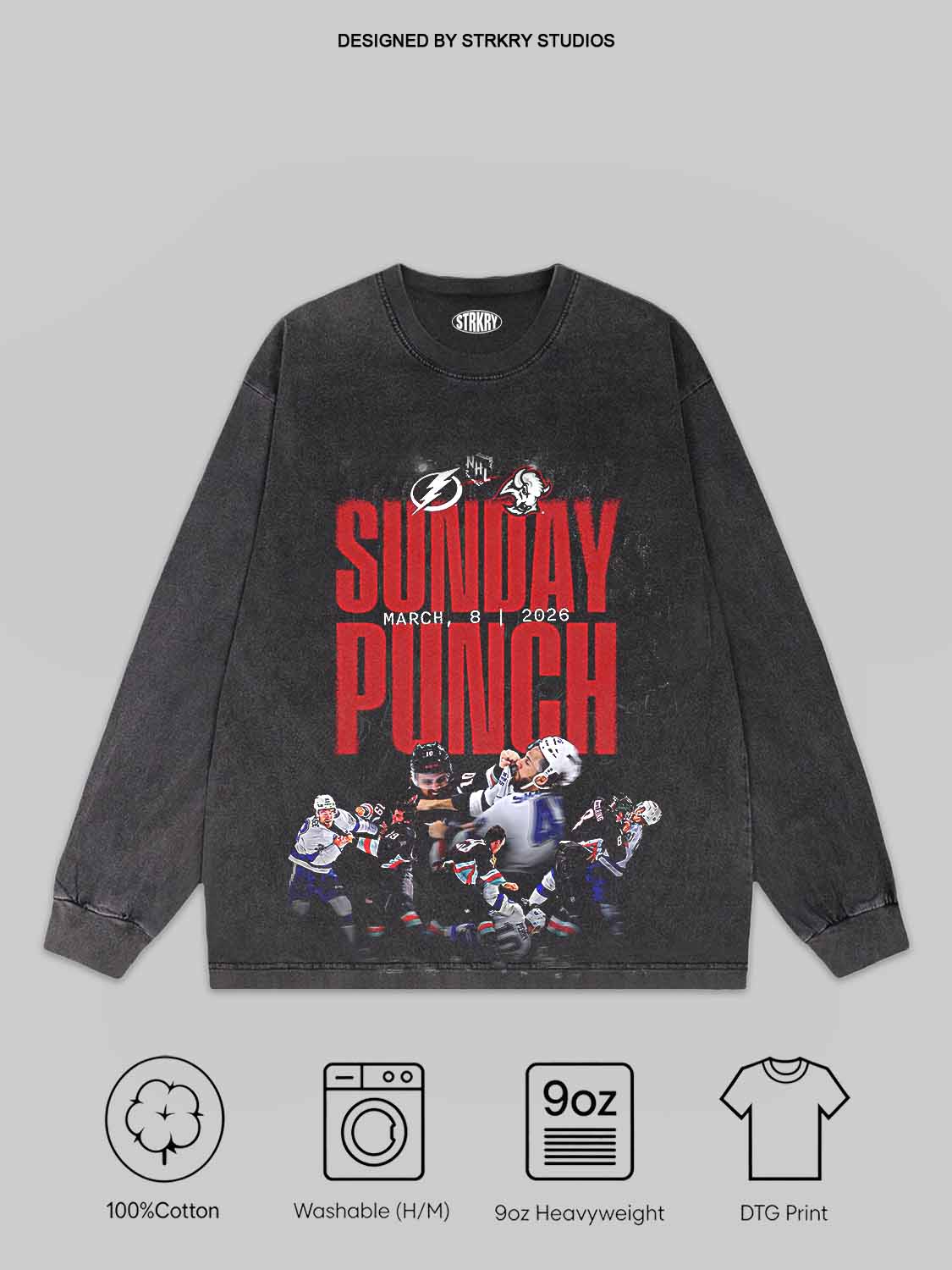 SUNDAY PUNCH Tee&Hoodie