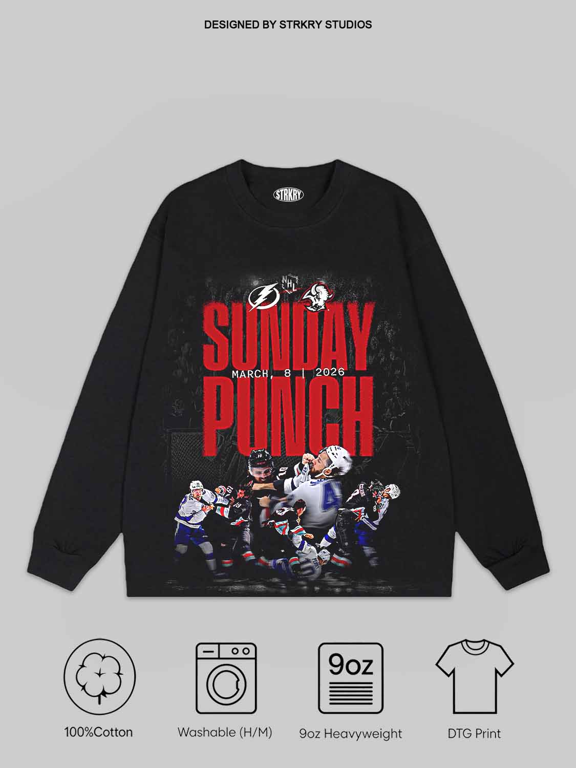 SUNDAY PUNCH Tee&Hoodie