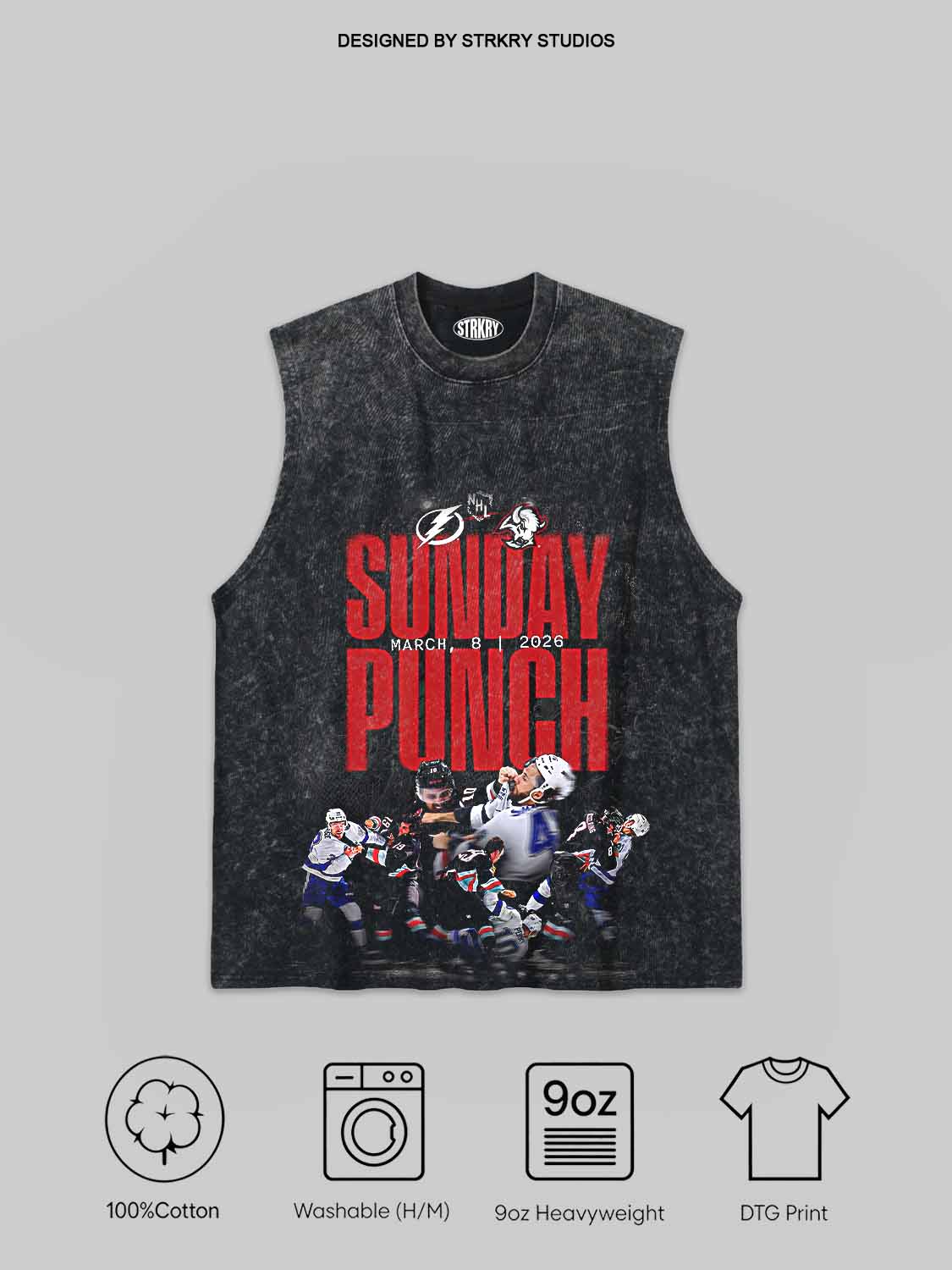 SUNDAY PUNCH Tee&Hoodie