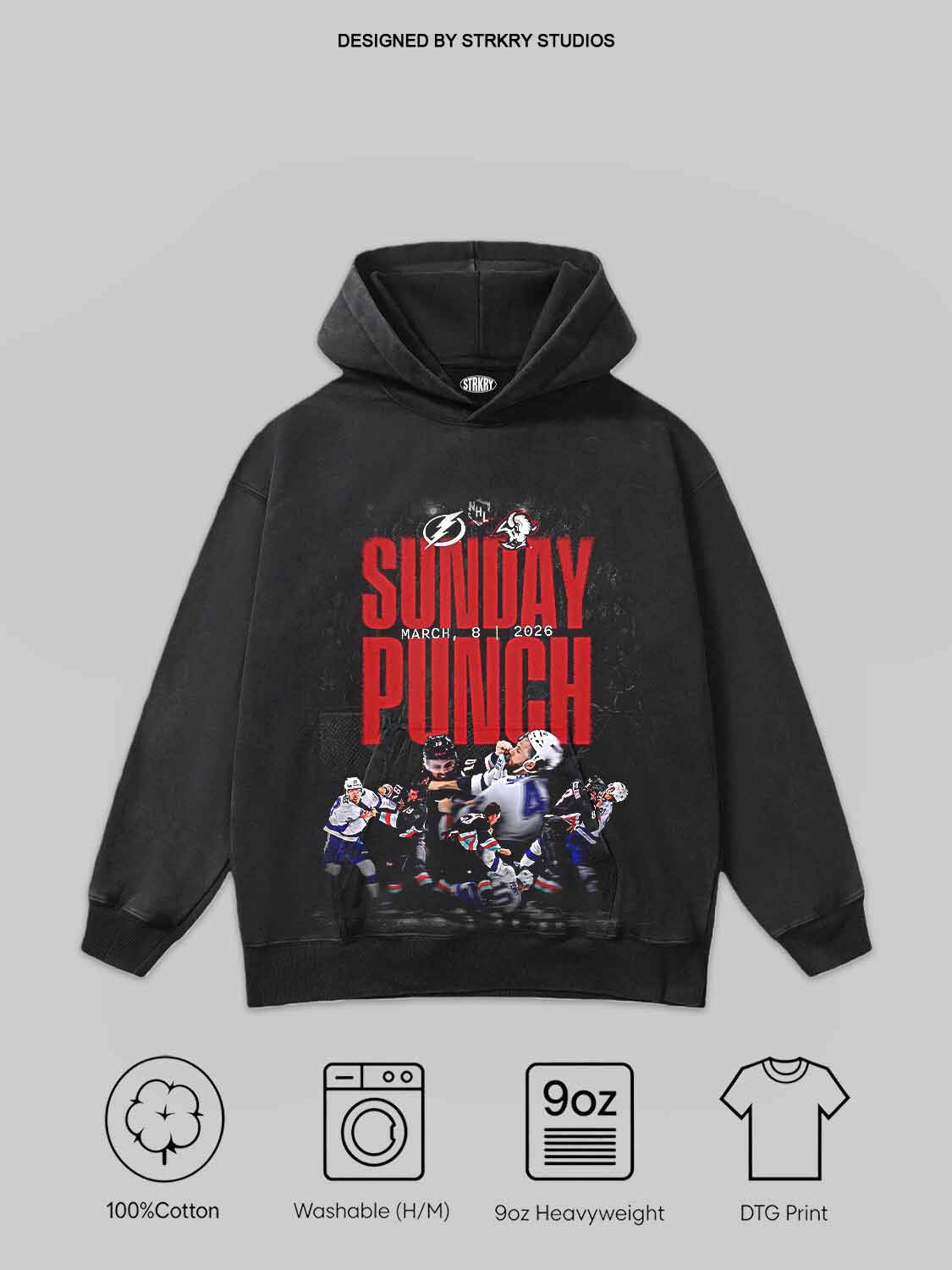 SUNDAY PUNCH Tee&Hoodie