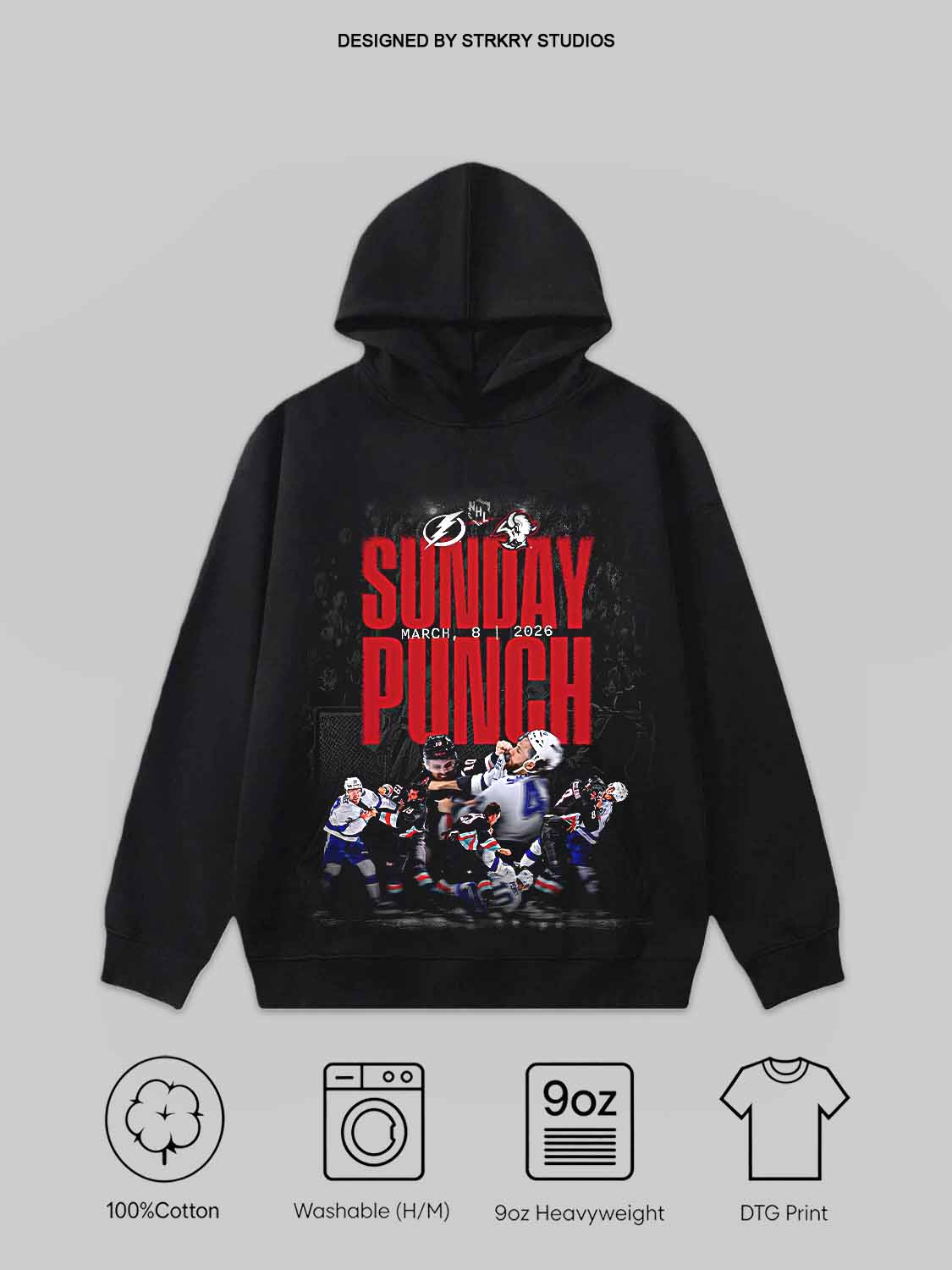 SUNDAY PUNCH Tee&Hoodie