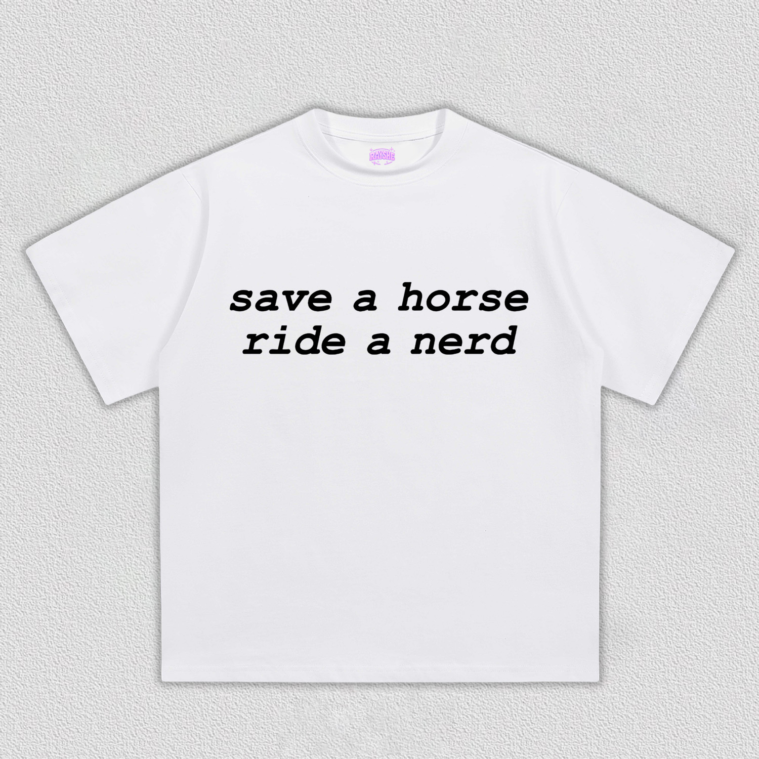 Save Horse Ride Nerd Y2K TEE