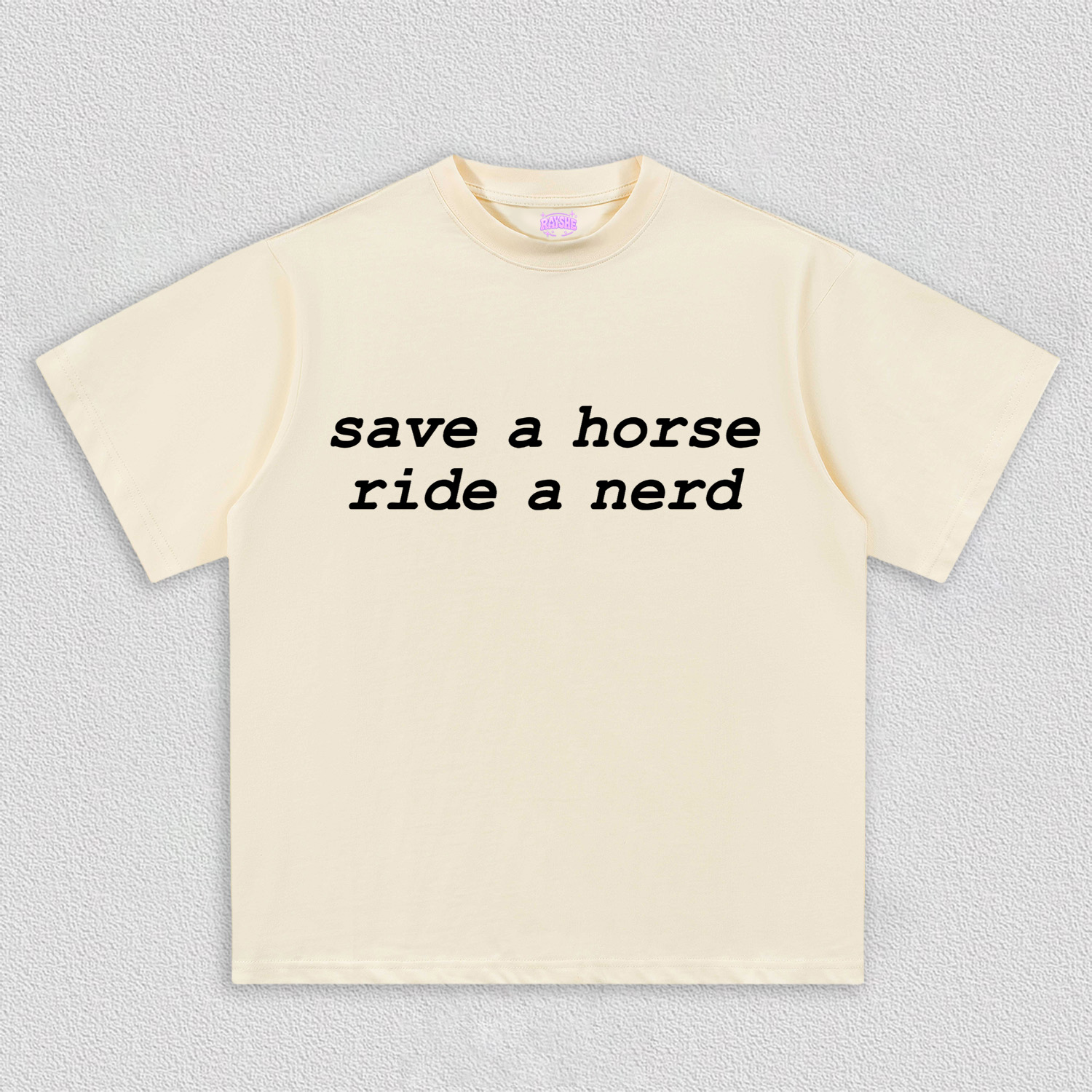 Save Horse Ride Nerd Y2K TEE