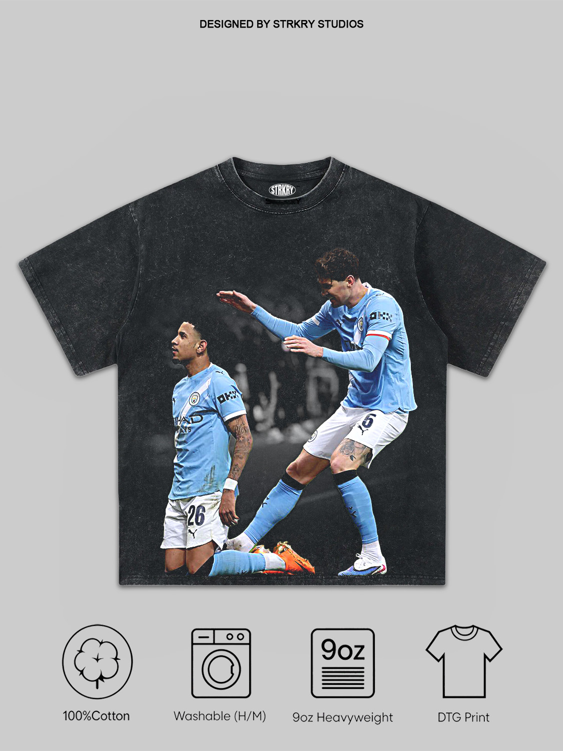 Savinho & John Stones Tee&Hoodie