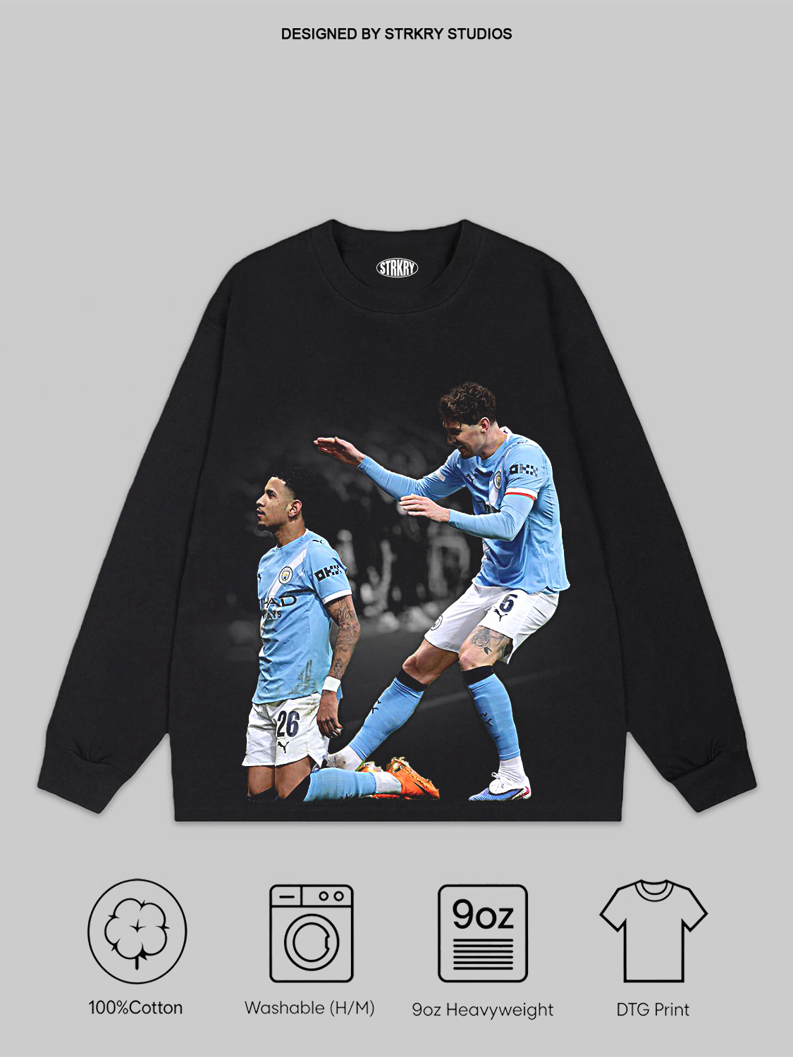 Savinho & John Stones Tee&Hoodie