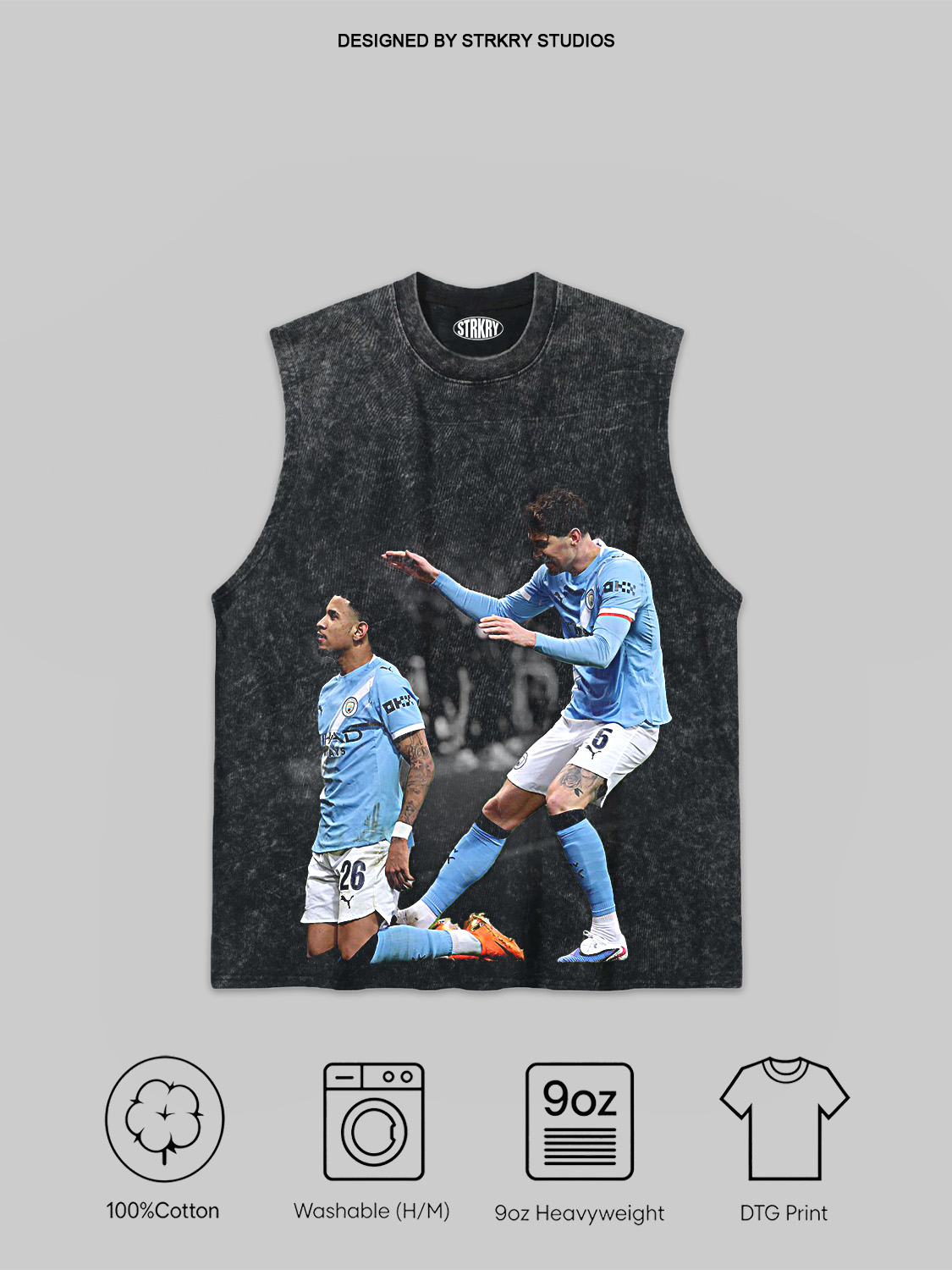 Savinho & John Stones Tee&Hoodie