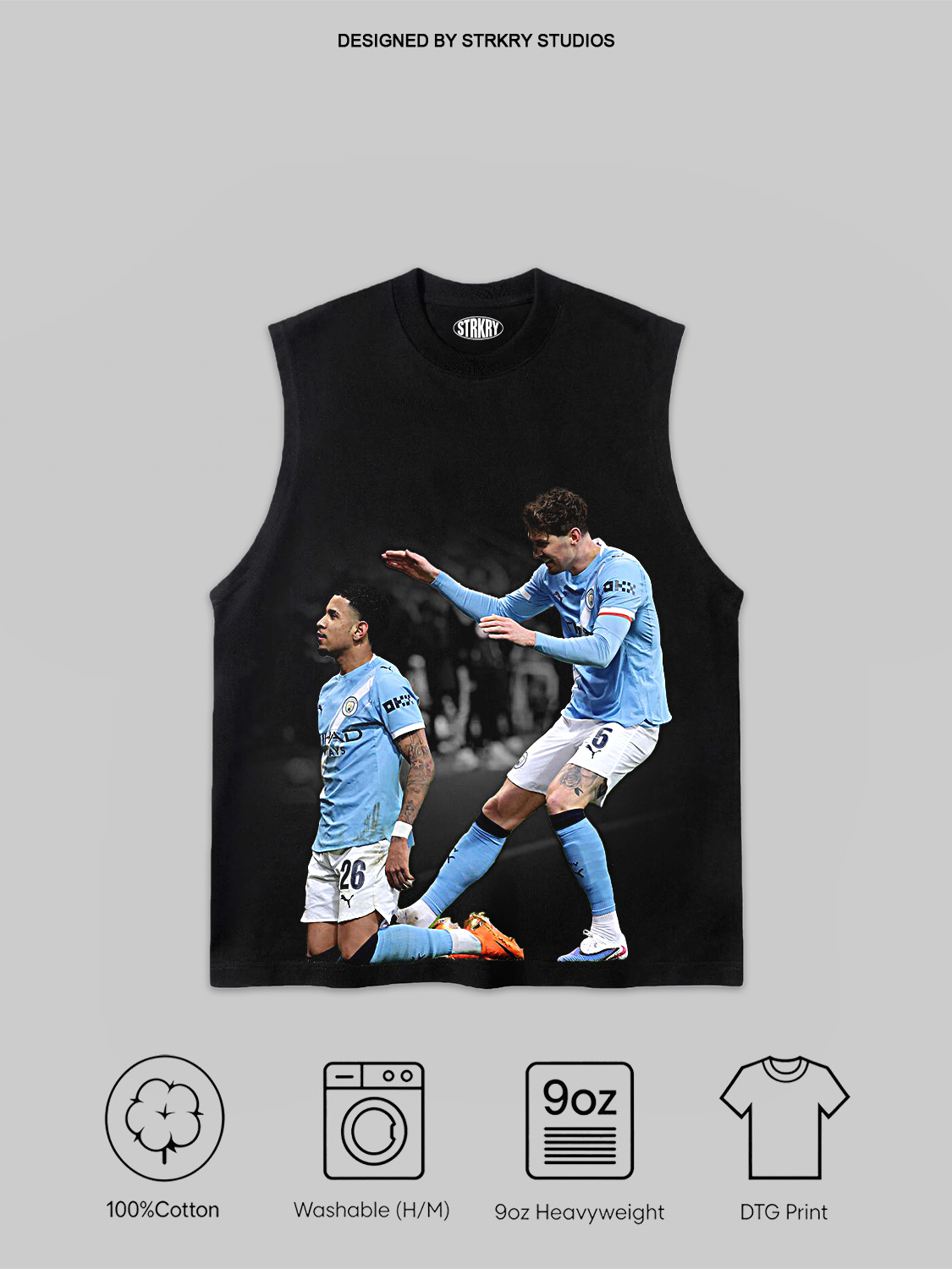 Savinho & John Stones Tee&Hoodie