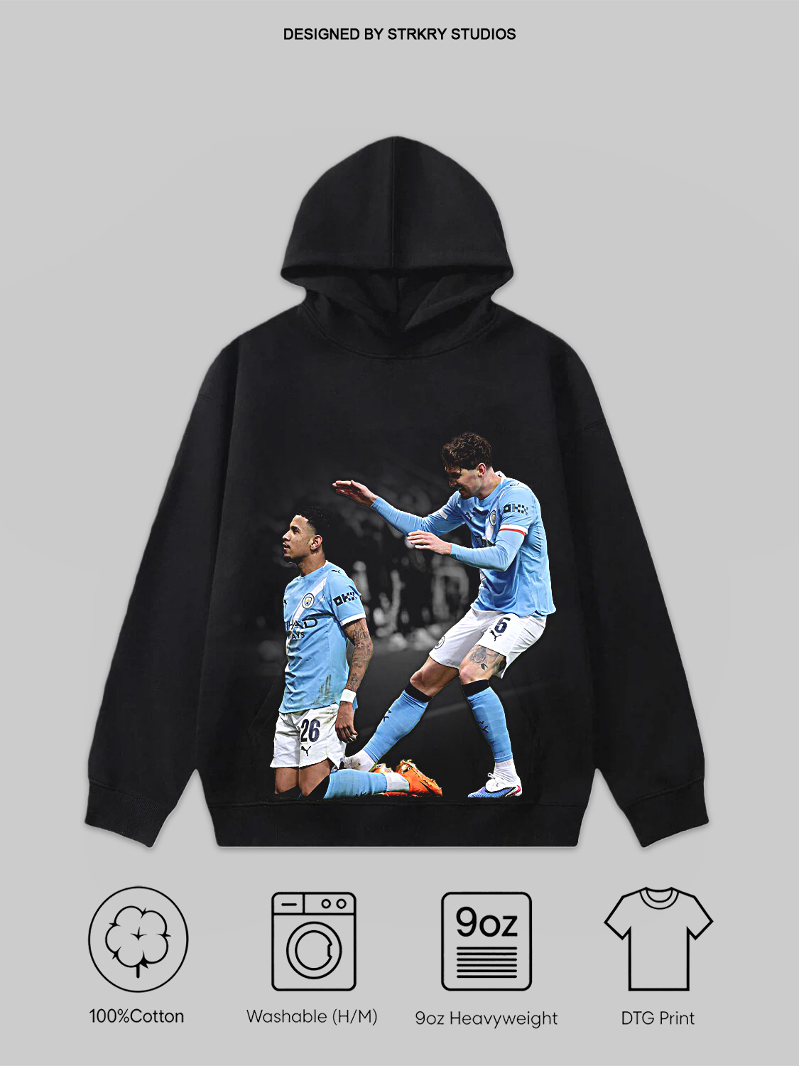 Savinho & John Stones Tee&Hoodie