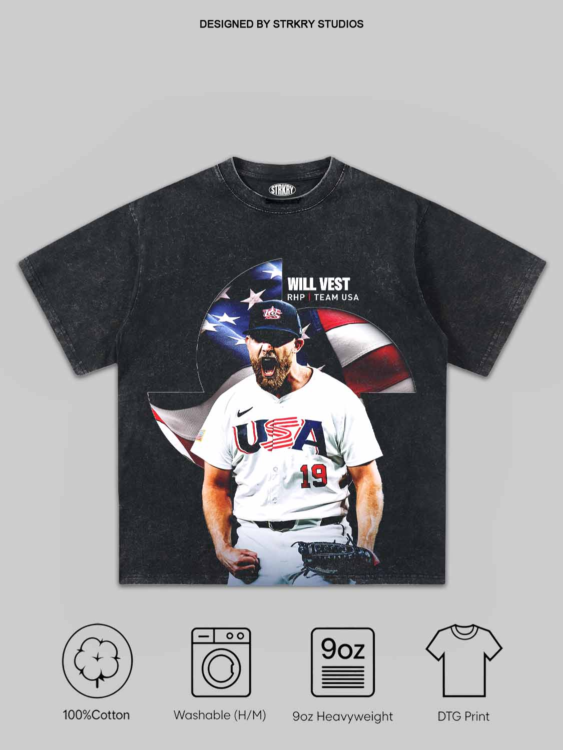 TEAM USA Will Vest Tee&Hoodie