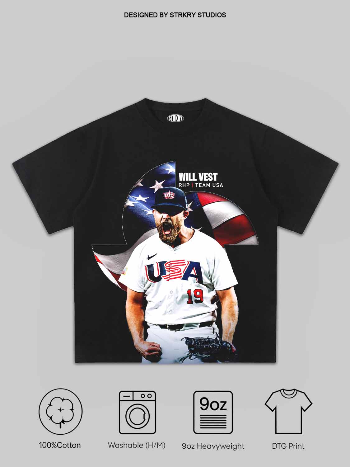 TEAM USA Will Vest Tee&Hoodie